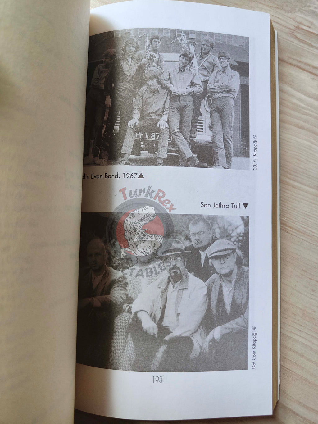 Jethro Tull Biography Book 2000 by Turkish Writer Book Turkey