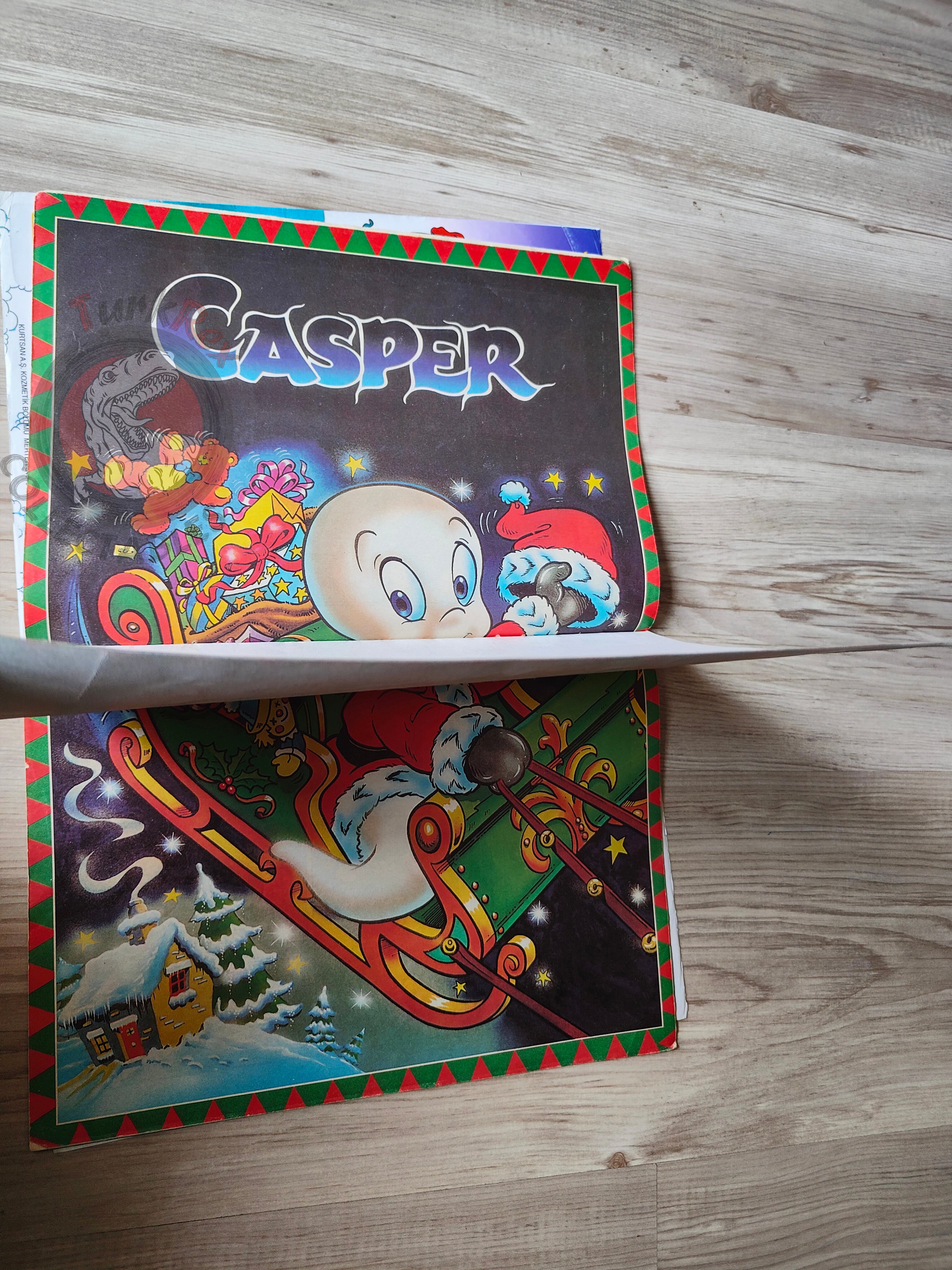 Casper the Friendly Ghost Magazine – Issue #4 1995 Turkish Comic Turkey
