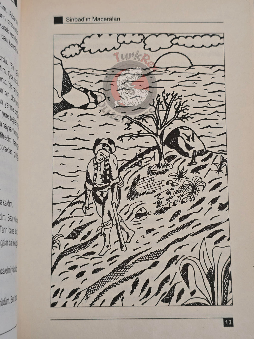 Sinbad the Sailor 1996 Turkish Book Turkey 1001 Nights Illustrated