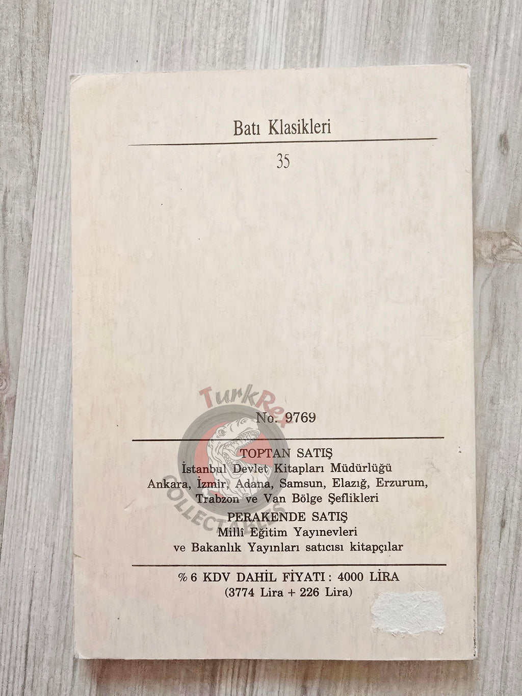 Marcus Tullius Cicero – On Old Age 1992 Turkish Book Turkey