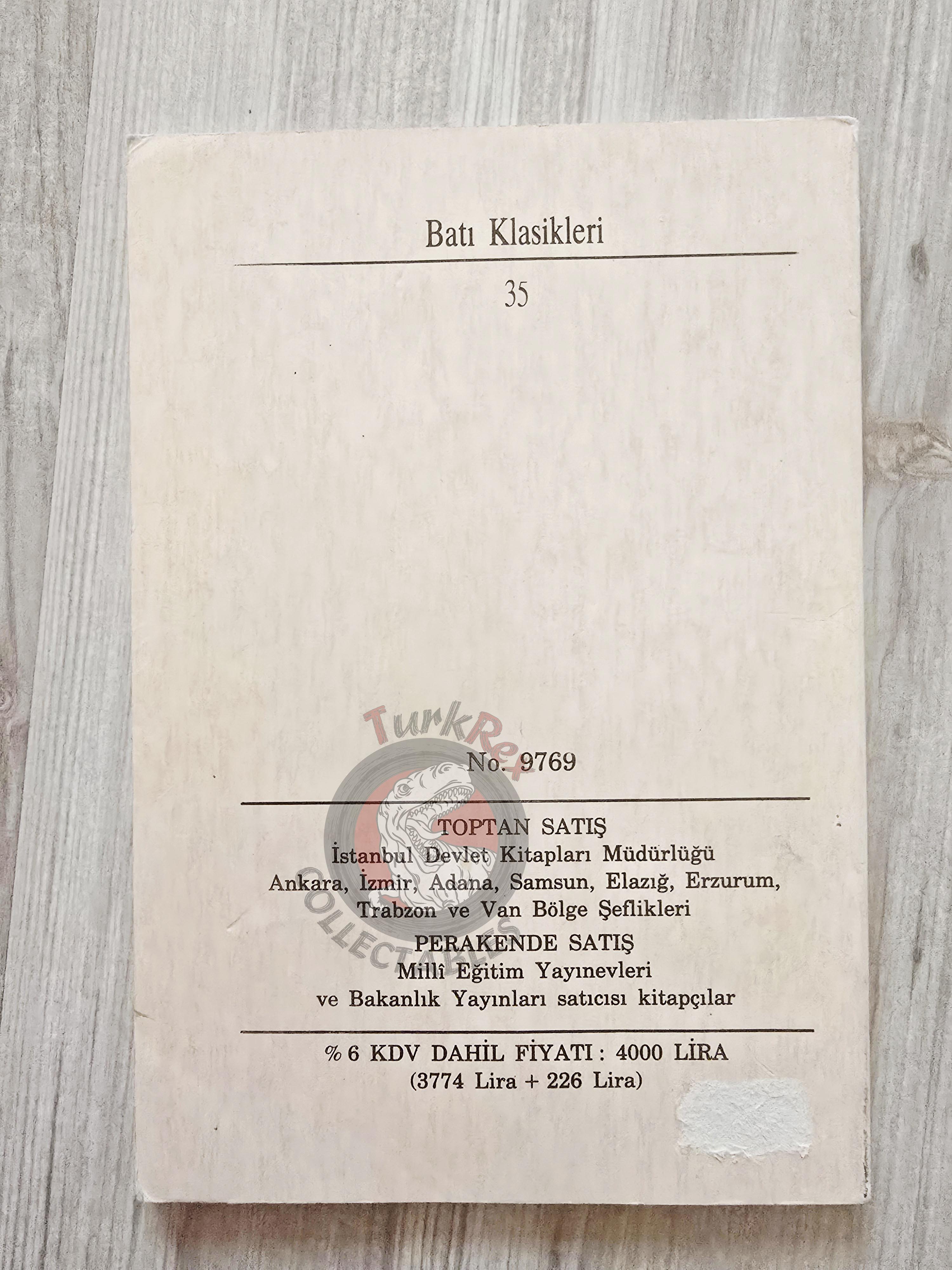 Marcus Tullius Cicero – On Old Age 1992 Turkish Book Turkey