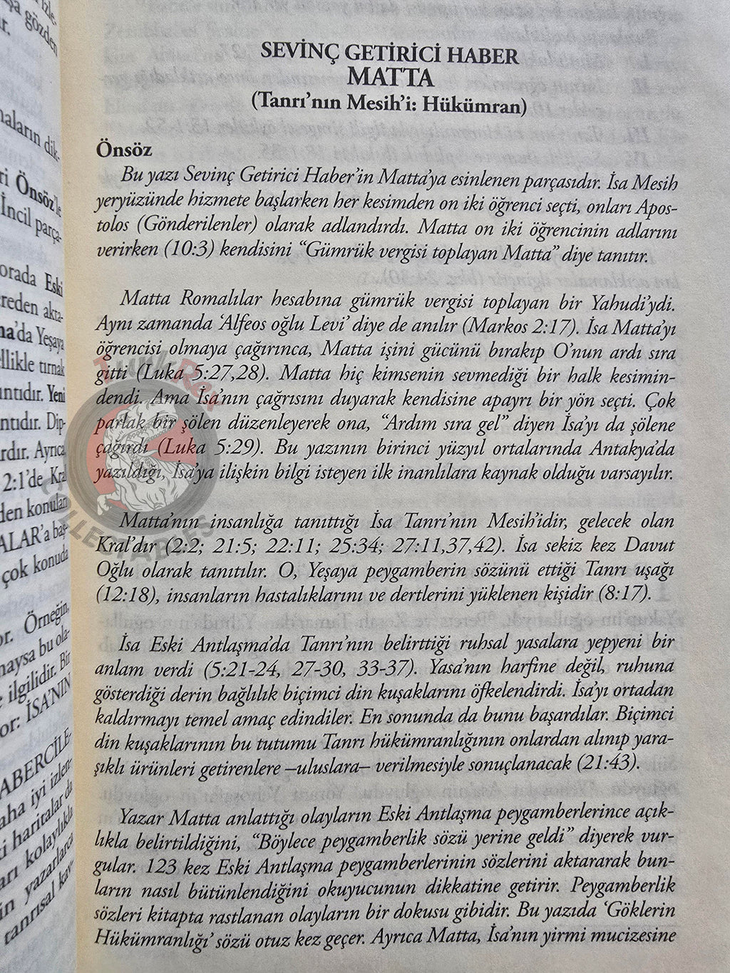 Bible The Holy Gospel 2014 Turkish Book New Testament