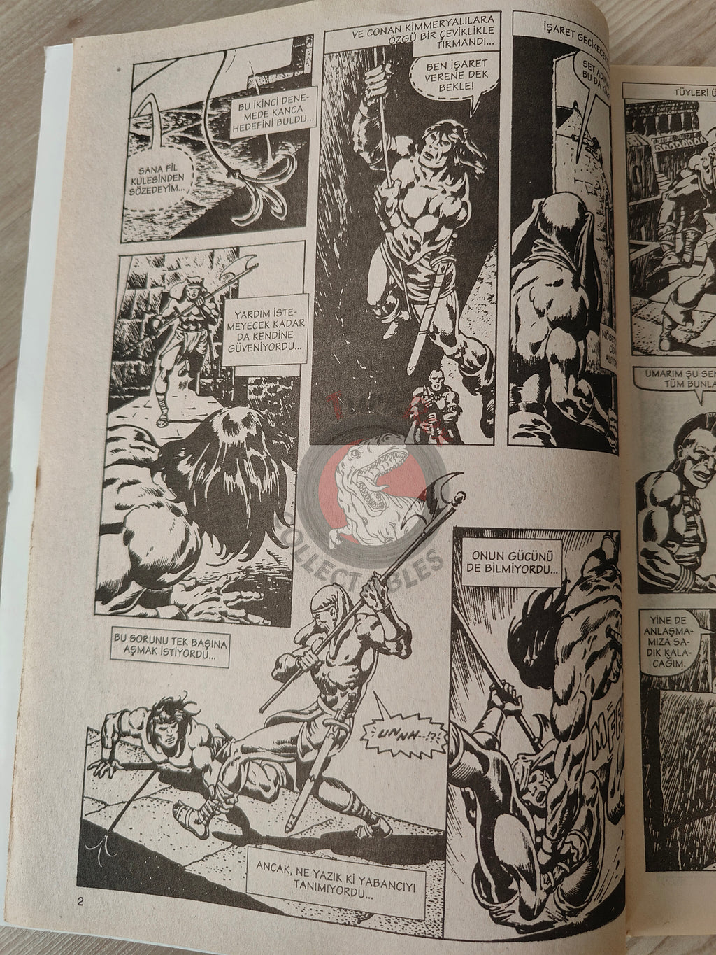 Conan The Barbarian #9 2001 Turkish Comic Turkey #88 #89 #90 #91