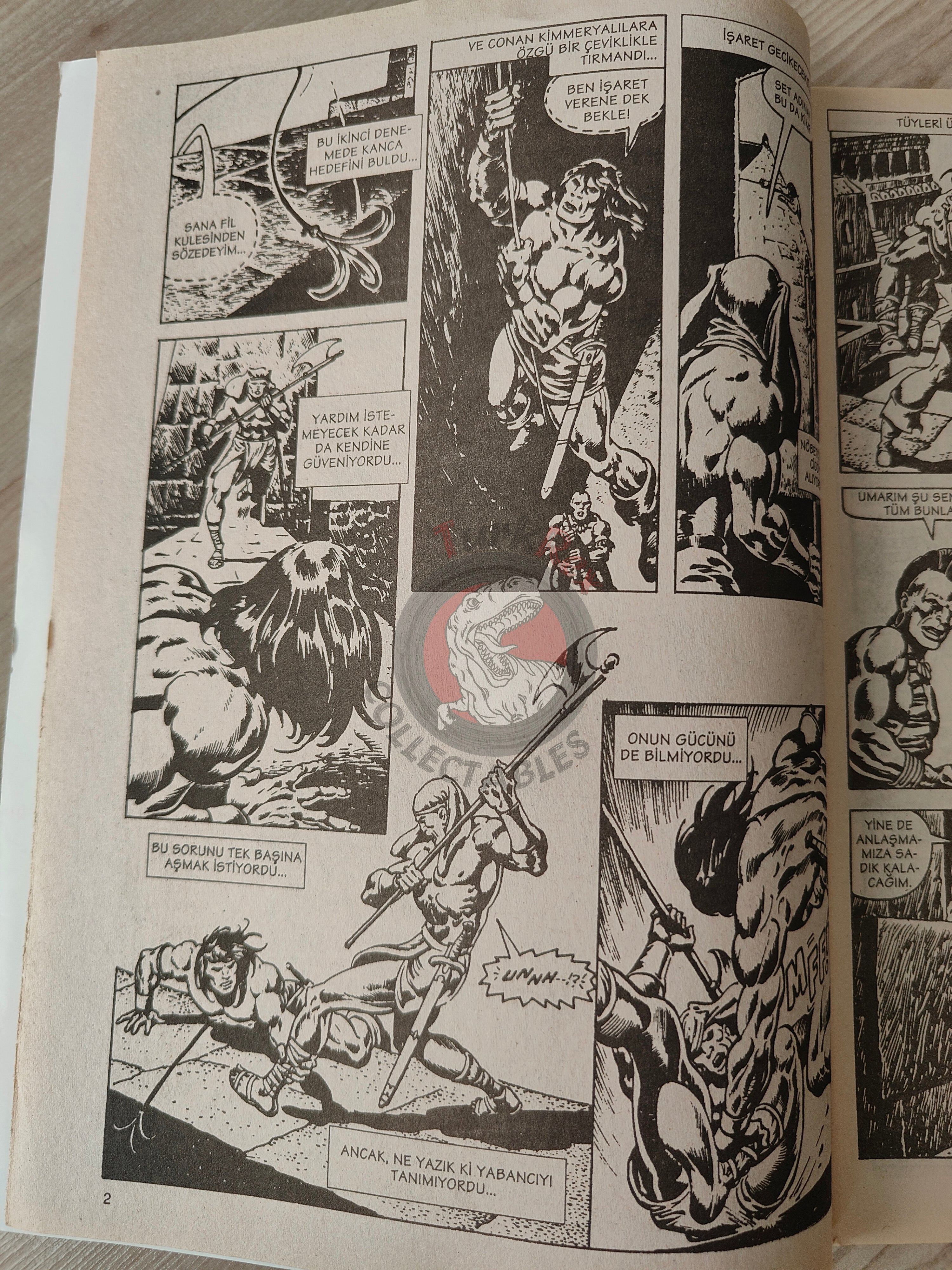 Conan The Barbarian #9 2001 Turkish Comic Turkey #88 #89 #90 #91