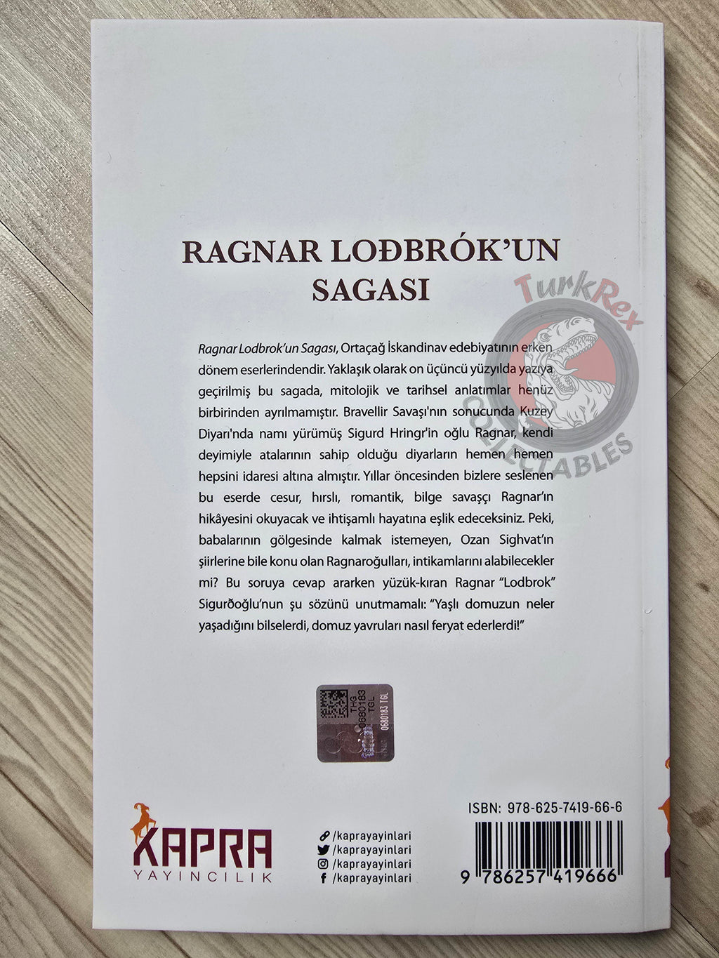 The Tale of Ragnar Lodbrok 2021 Turkish Book Turkey Viking