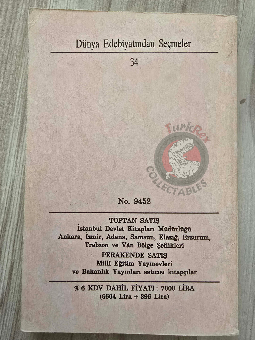 Knut Hamsun – Pan 1991 Turkish Book Turkey