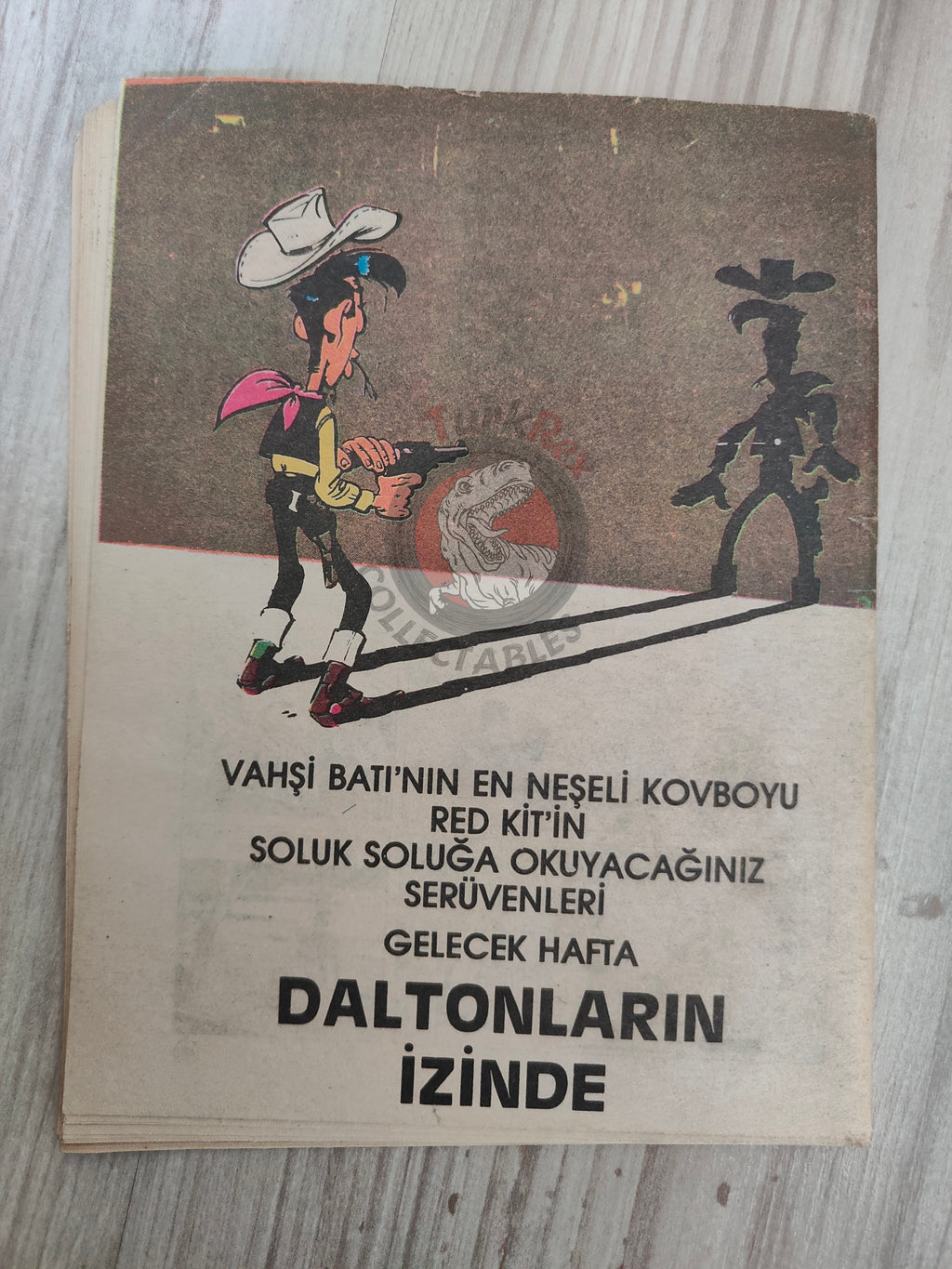 Lucky Luke #42 La Corde du pendu et autres histoires 1989 Turkish Comic Turkey