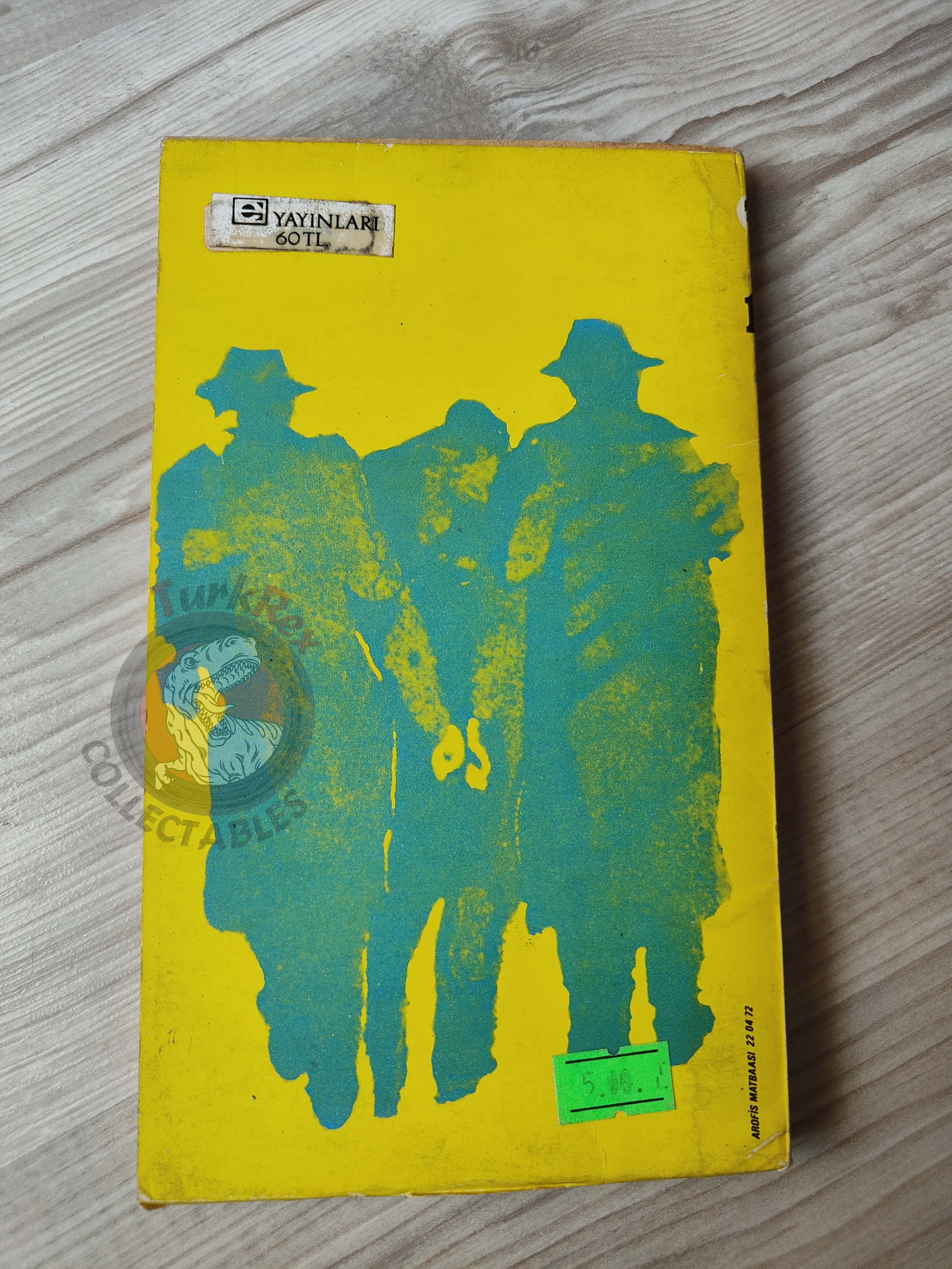 Ed McBain – Steve Carella 1972 1st Turkish Book Turkey  87th Precinct
