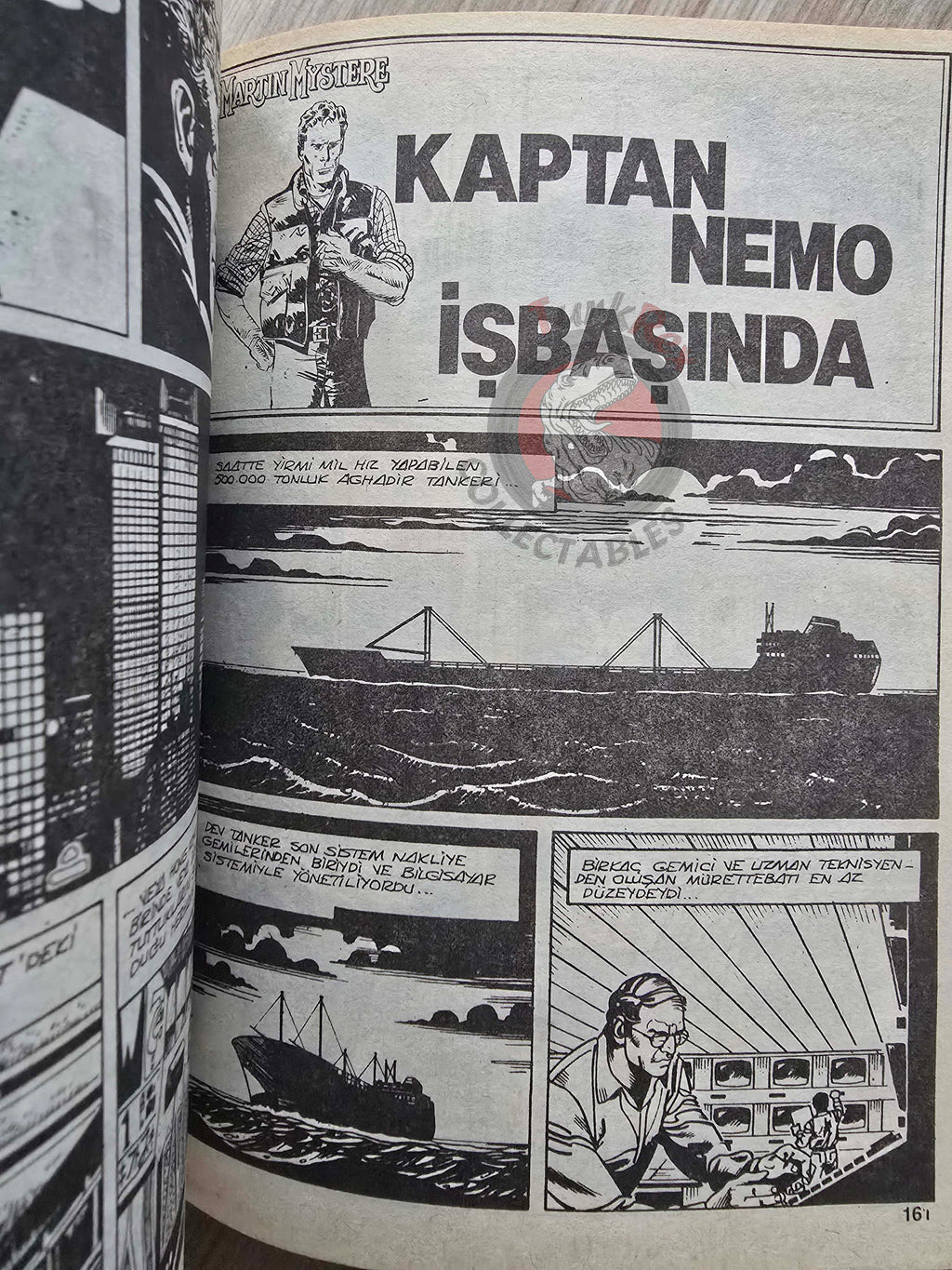 Martin Mystère #26 Il Presagio 80s Turkish Comic Turkey #66 #68