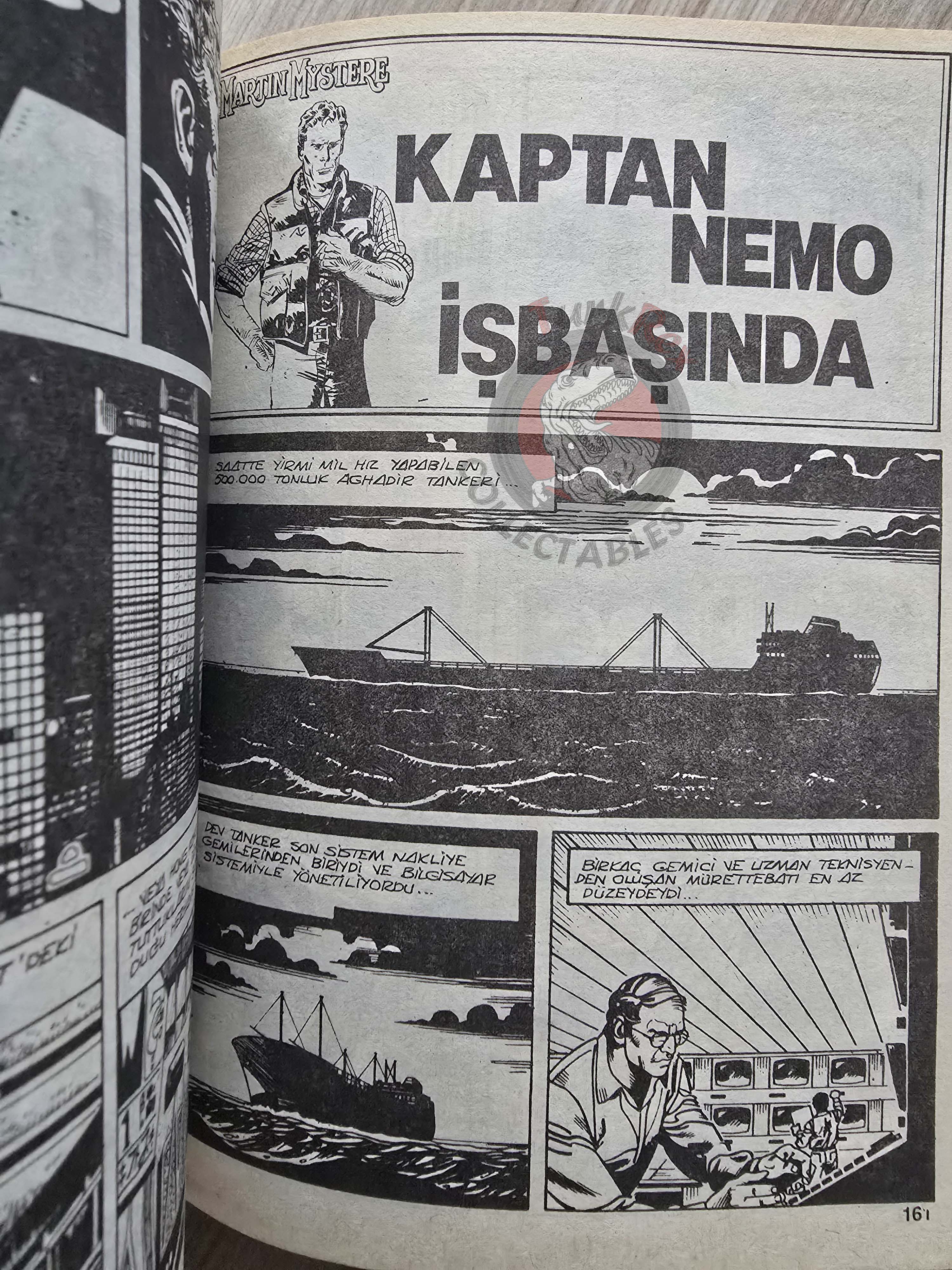 Martin Mystère #26 Il Presagio 80s Turkish Comic Turkey #66 #68