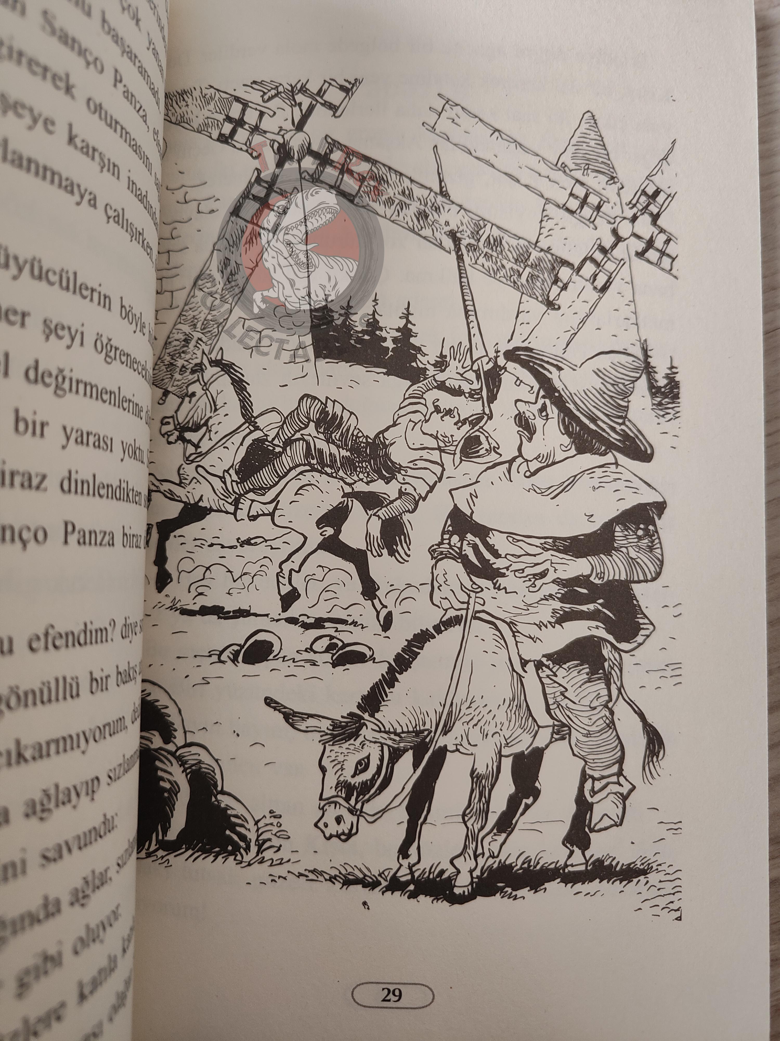 Miguel de Cervantes – Don Quixote 2013 Turkish Book Turkey Illustrated