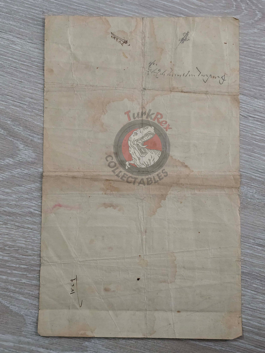 Ottoman 1907 Land Deed Field in Tokat Sofyon Title Armenian Family Armenia