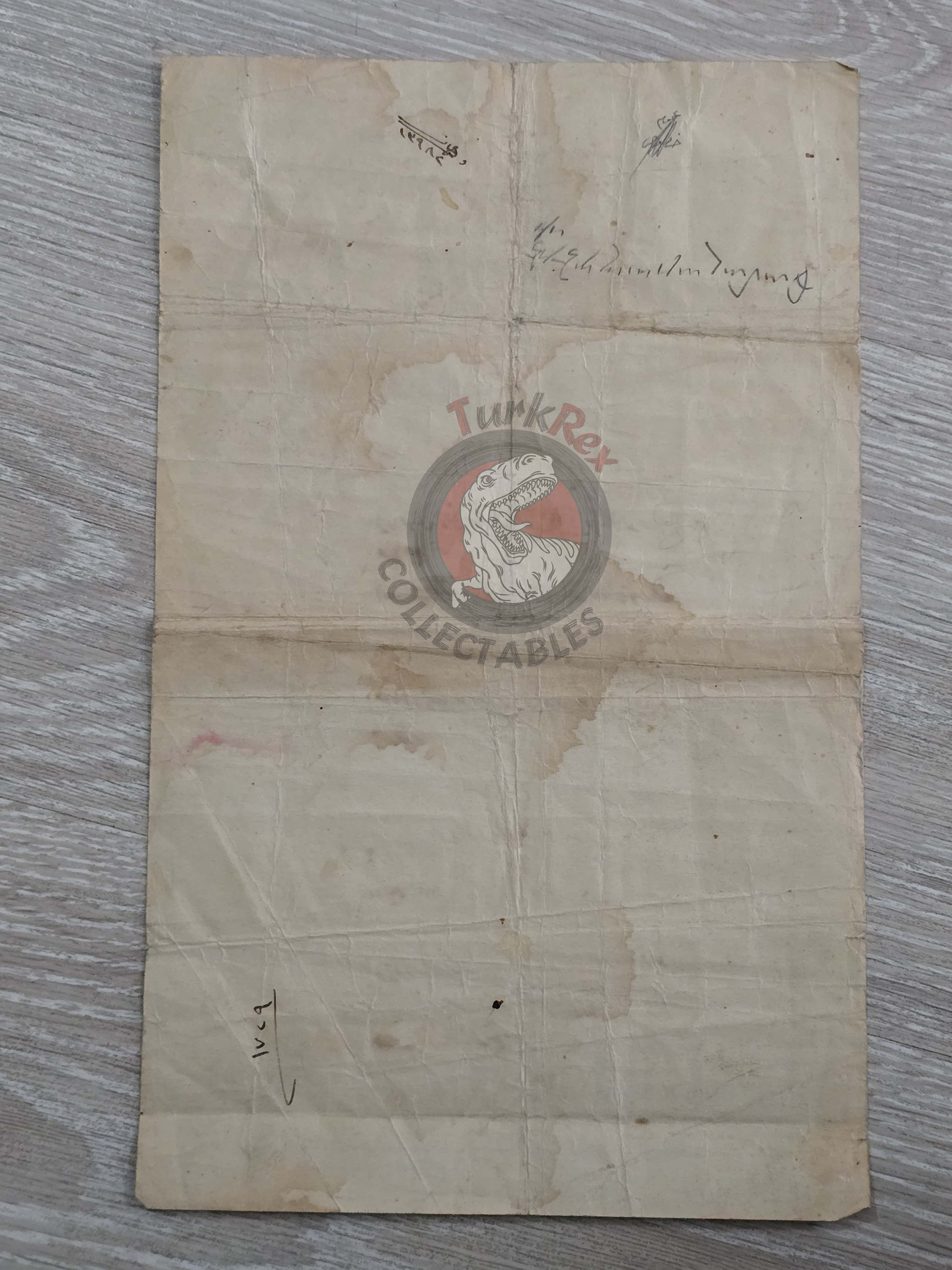 Ottoman 1907 Land Deed Field in Tokat Sofyon Title Armenian Family Armenia