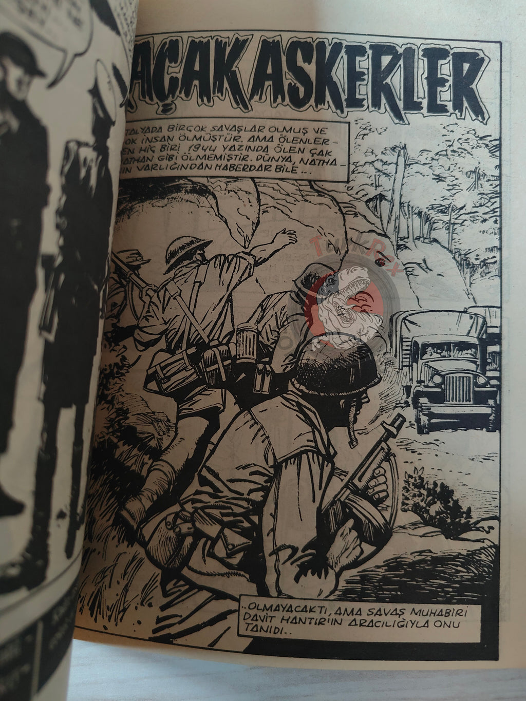 War Picture Library #3 1981 Turkish Comic Turkey WW2 stories