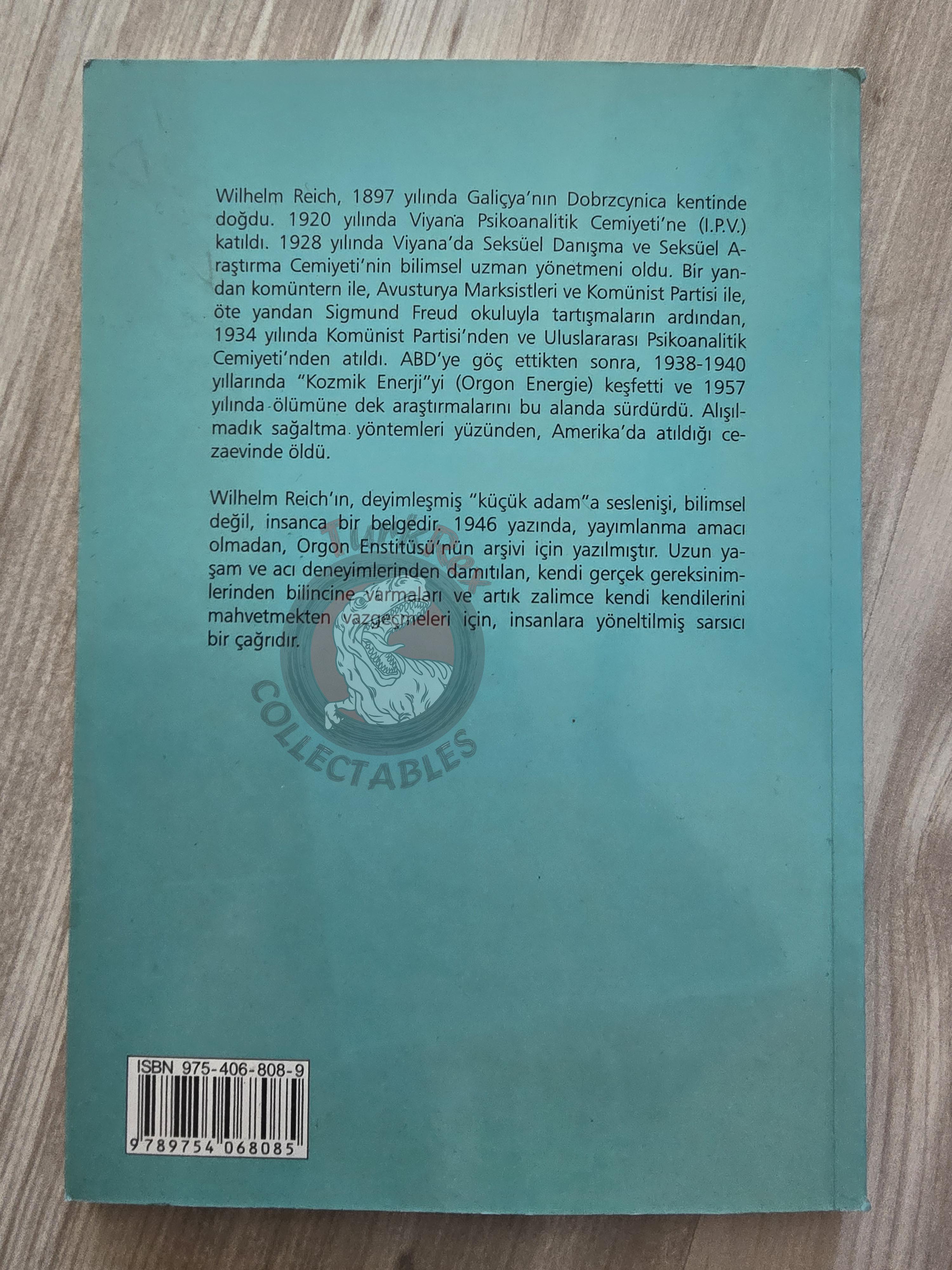 Wilhelm Reich – Listen, Little Man! 2006 Turkish Book Turkey