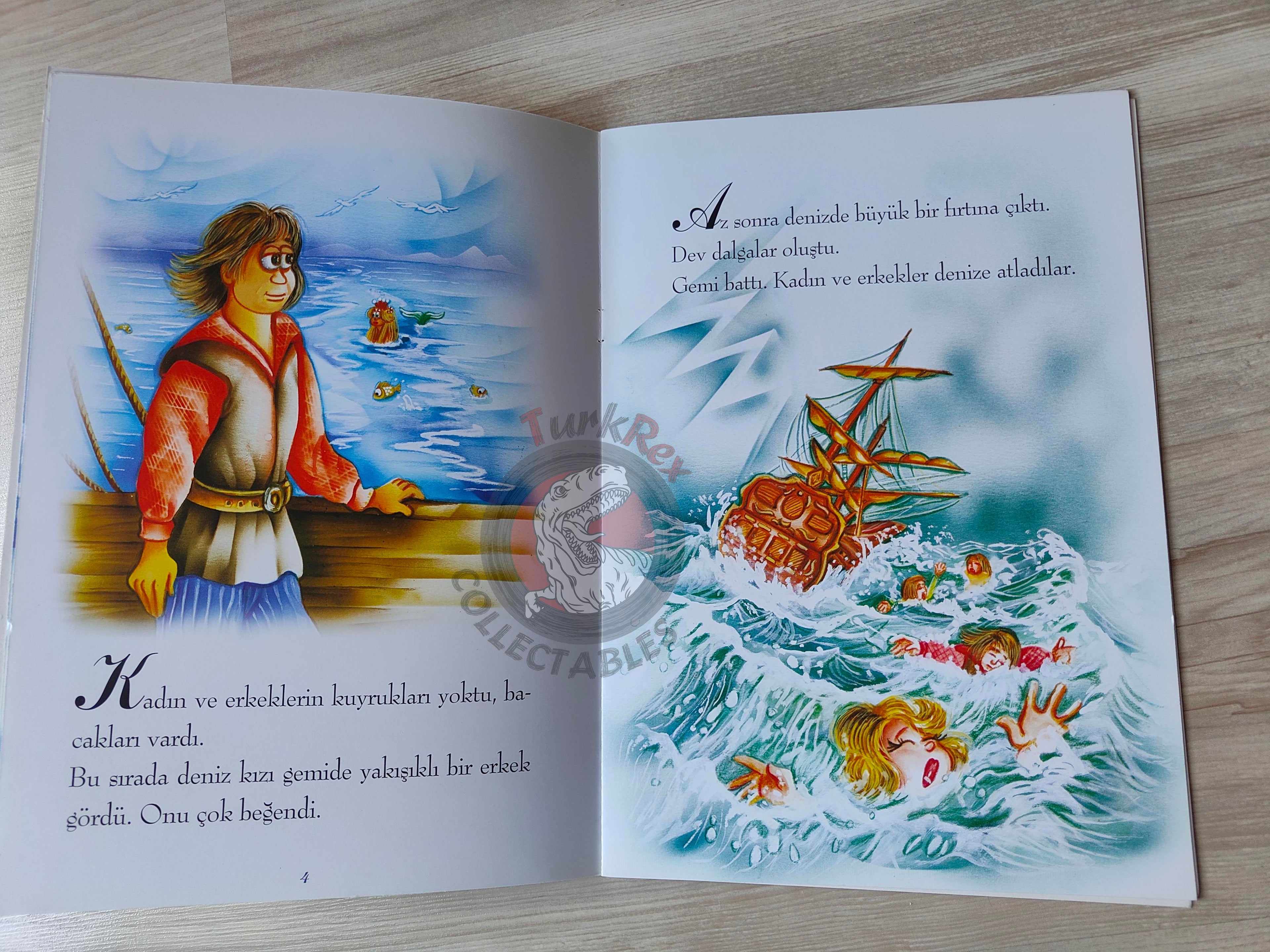 Hans Christian Andersen – The Little Mermaid 2000s Turkish Book Turkey Illustrated