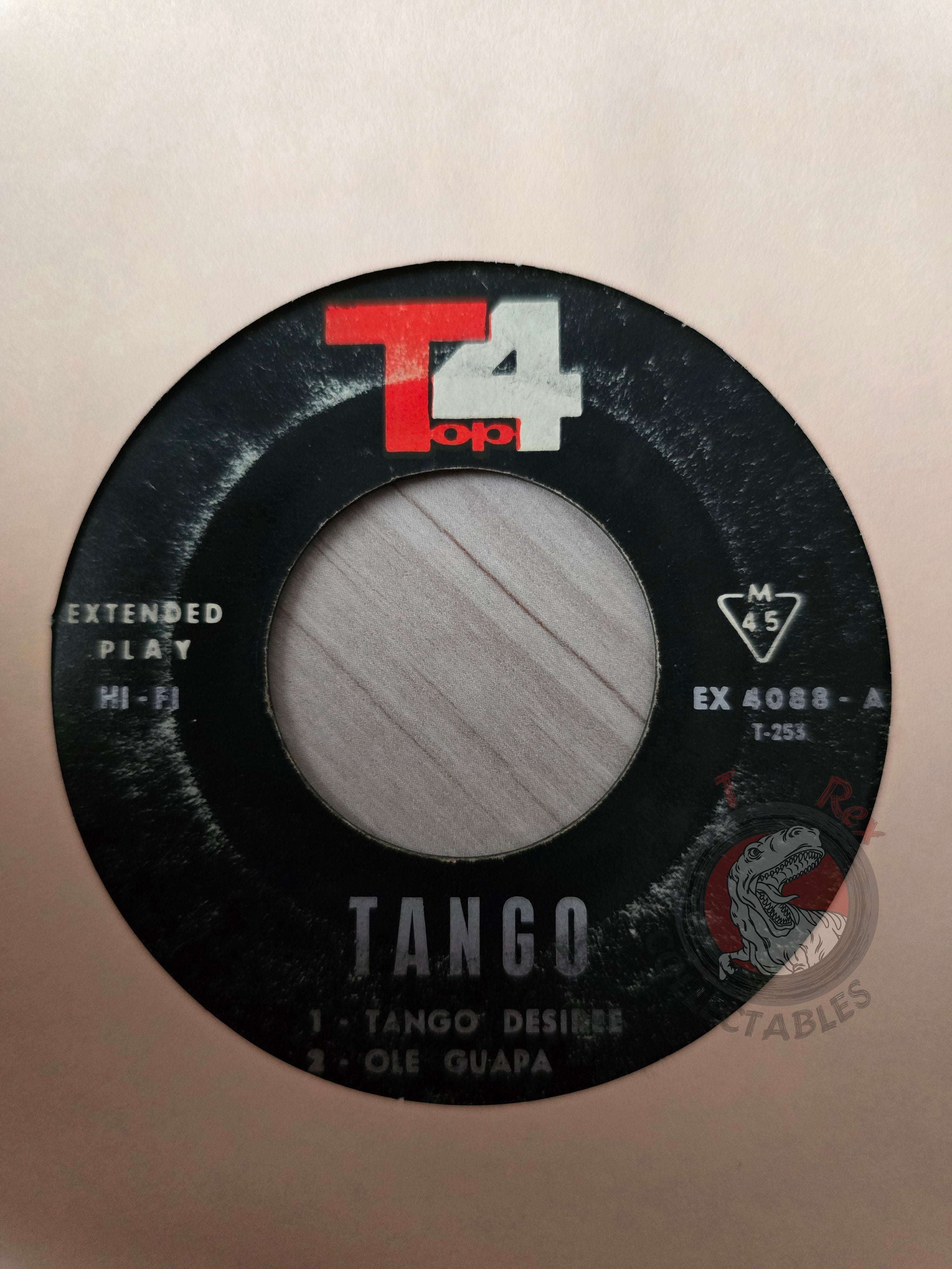 Tango – Unknown Artist 7" Iran Pressing Vinyl Iranian Edition