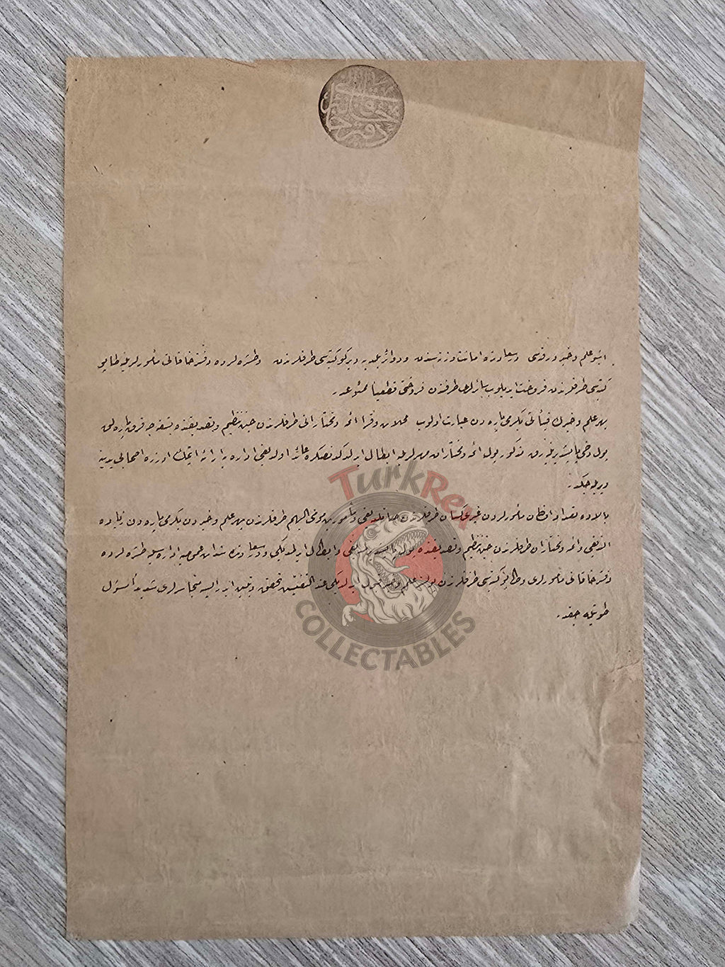 Ottoman 1886 Land Deed House in İstanbul Bakırköy Title Armenian Citizens Armenia Greek Greece