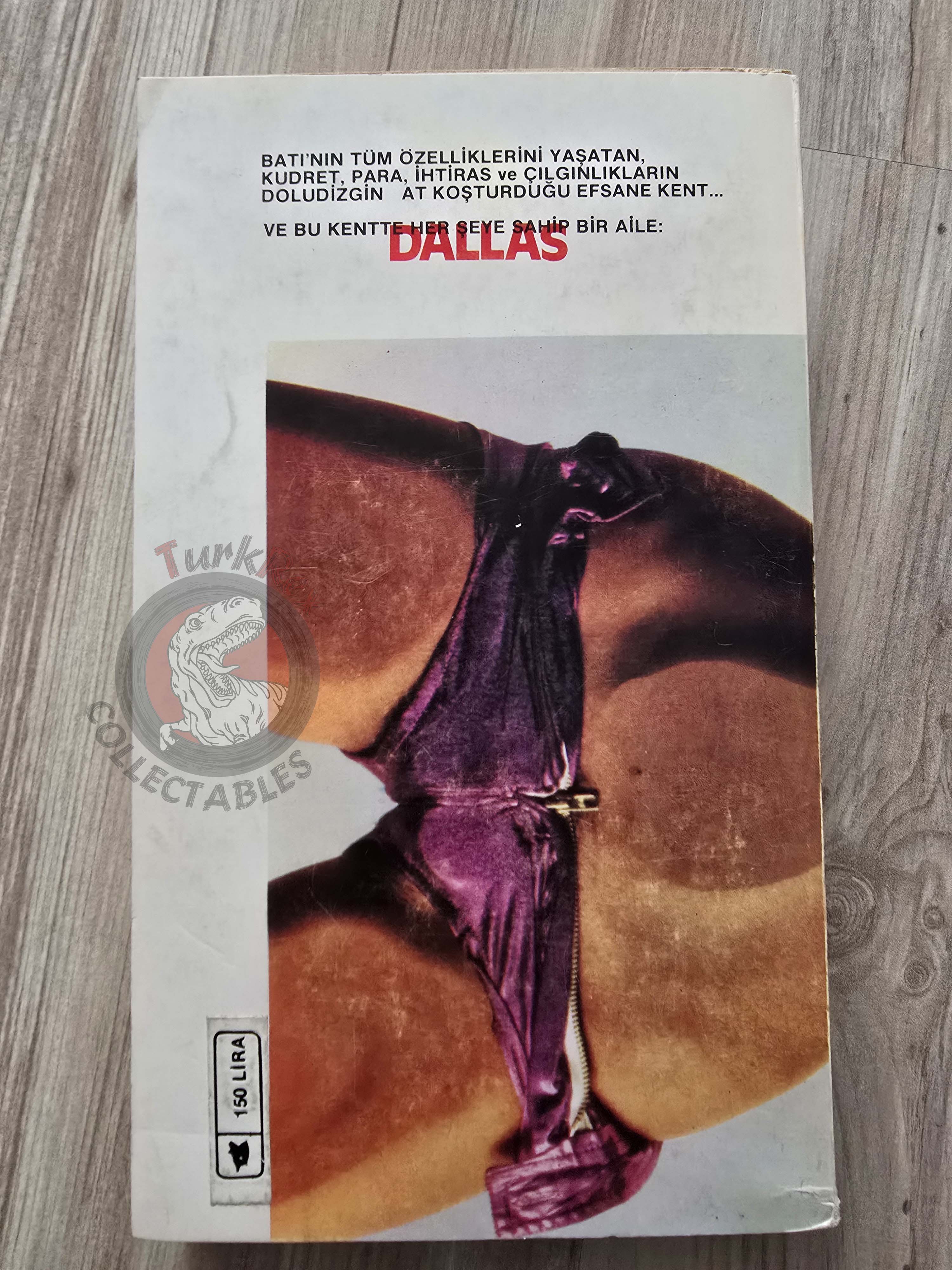 Lee Raintree – Dallas 1 1979 1st Turkish Book Turkey Tv Series