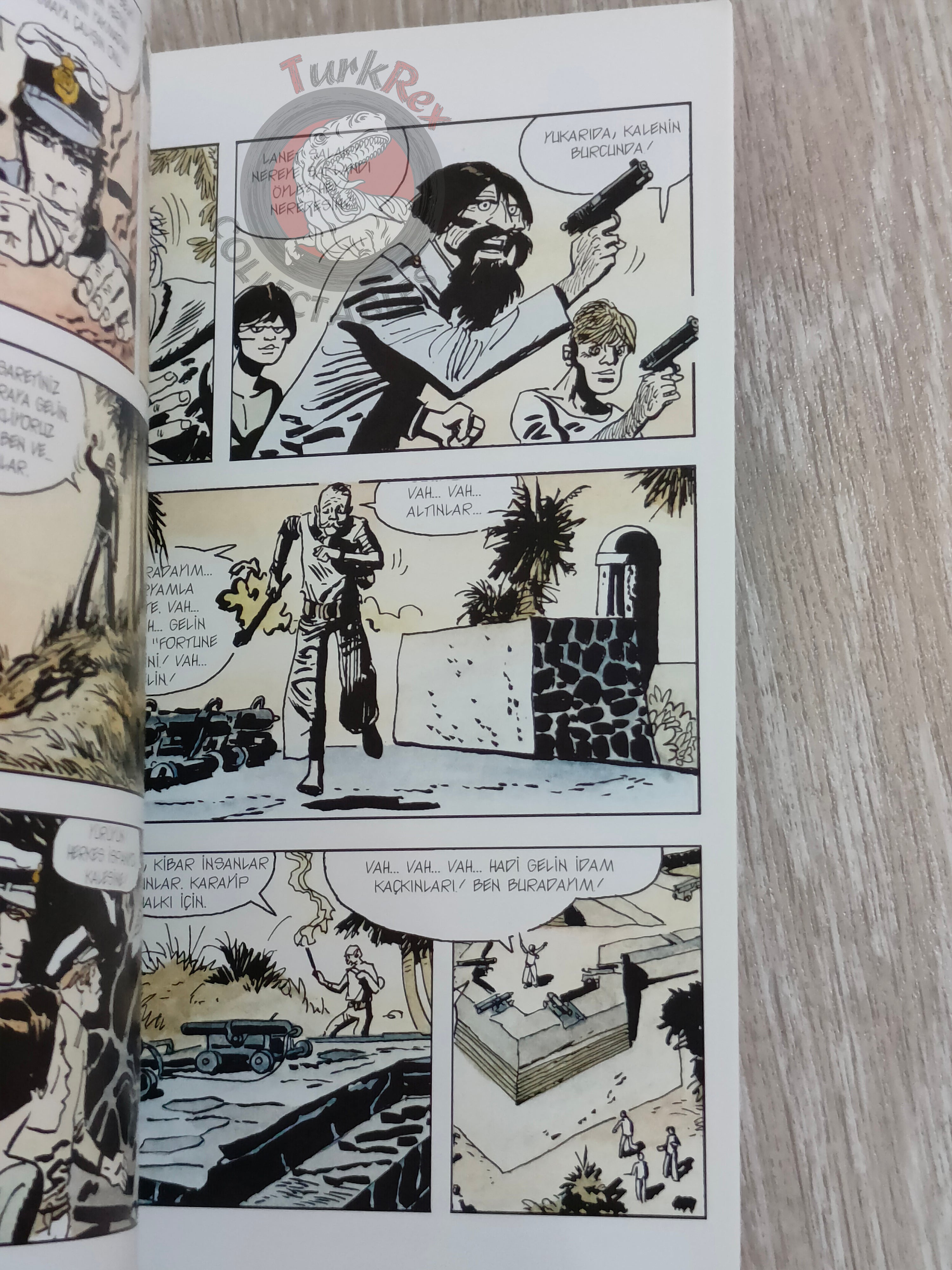 Corto Maltese –  Et Nous Reparlerons Des Gentilshommes de Fortune Turkish Comic Turkey