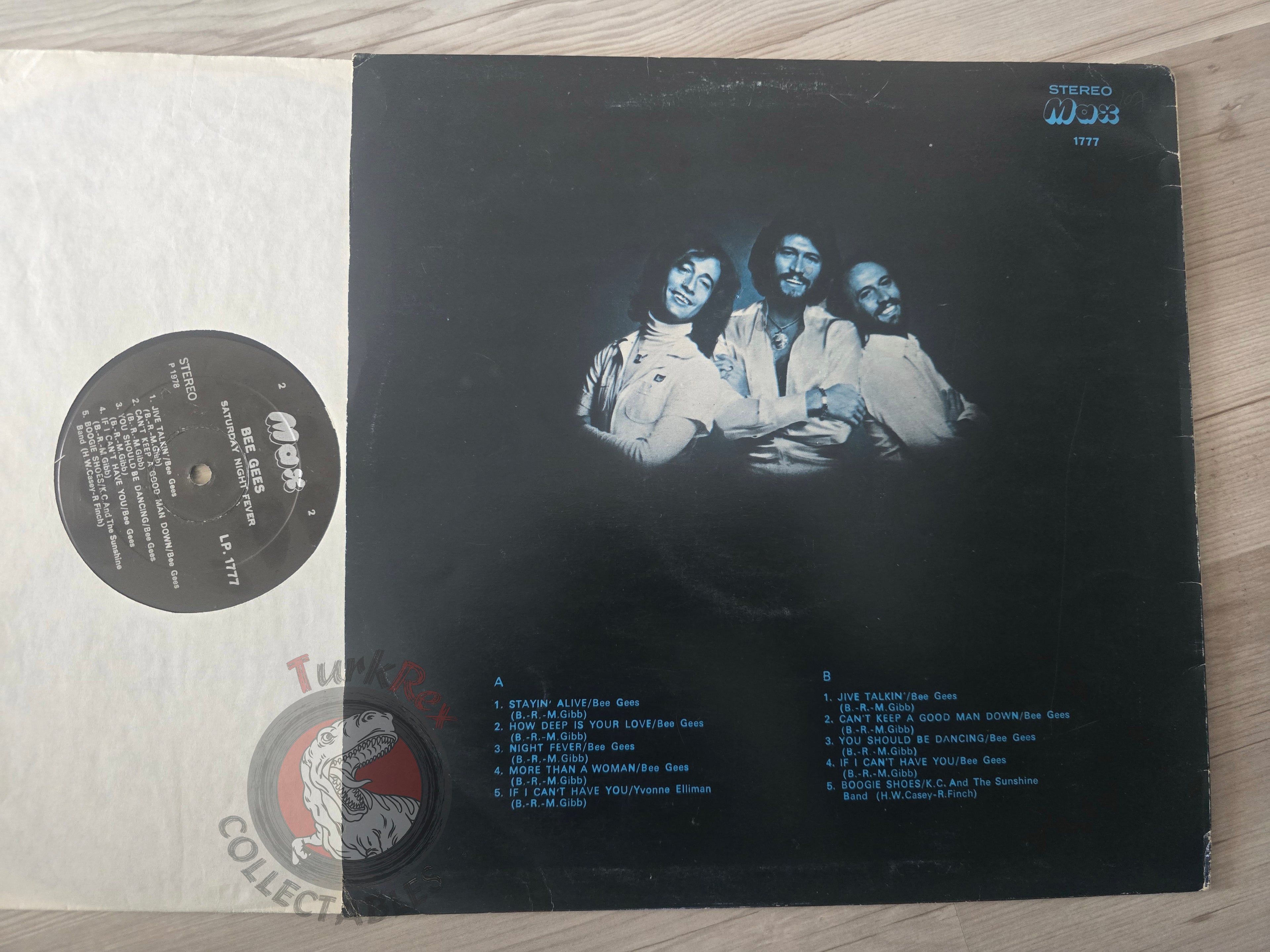 Bee Gees & Various – Saturday Night Fever Turkish Pressing Vinyl Turkey Edition 2