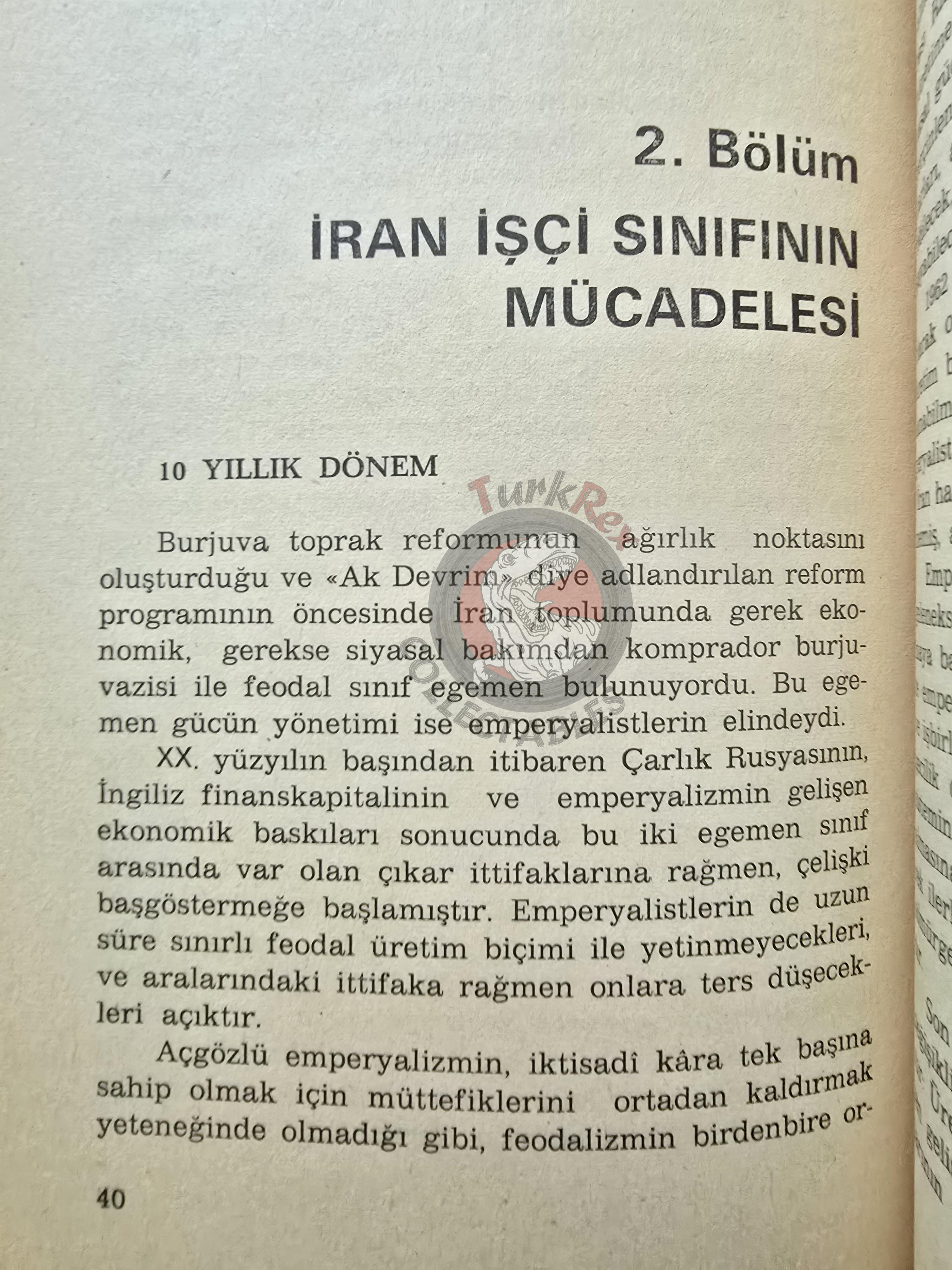 The Iran Report 1977 Turkish Book Mohammad Reza Pahlavi Persia Middle East