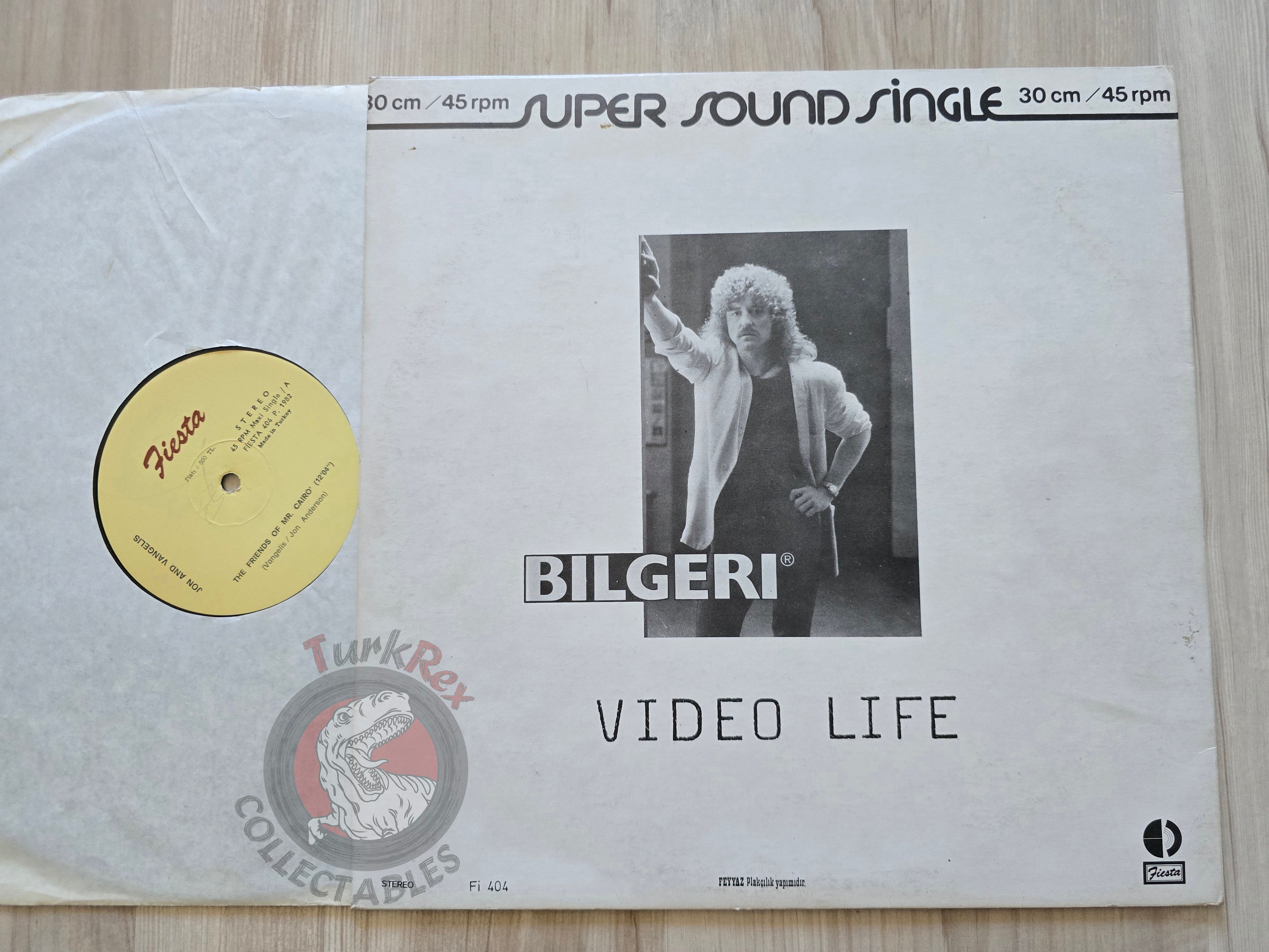 Jon And Vangelis / Bilgeri – The Friends Of Mr. Cairo / Video Life Turkish Pressing Vinyl Turkey Edition