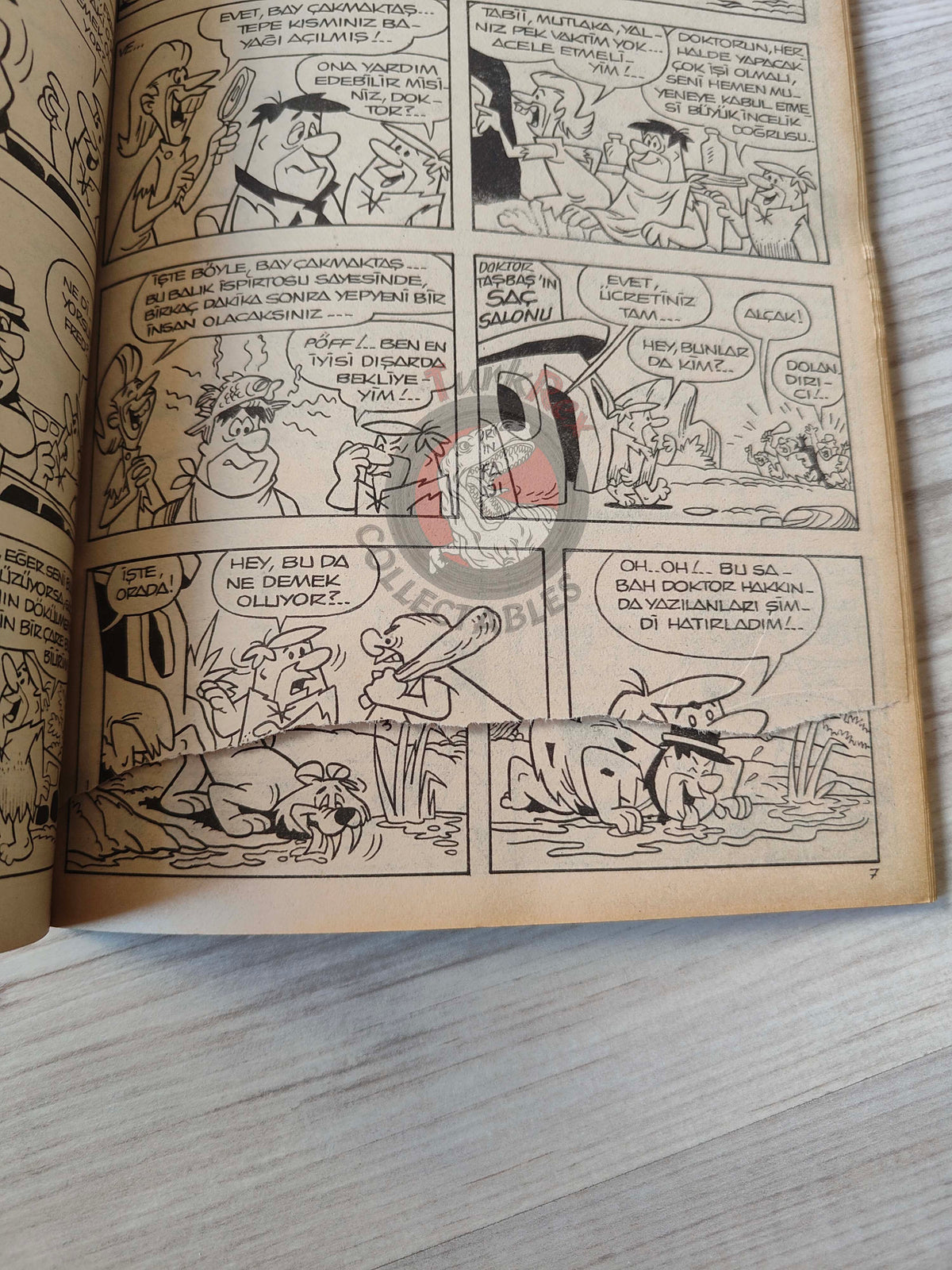 The Flintstones –  Altın Seri #11 80s Turkish Comic Turkey