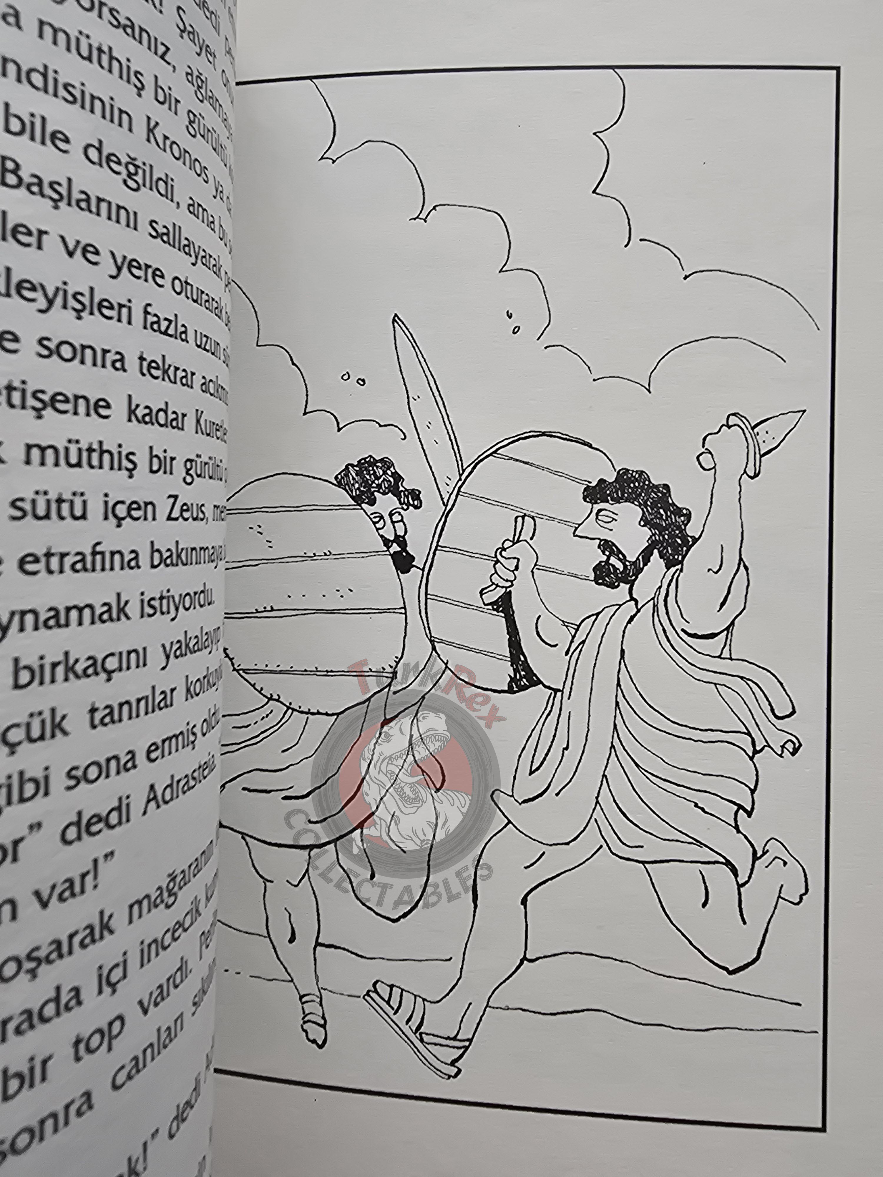 Zeus – Robert Krugmann 2003 Turkish Book Turkey Illustrated by Turkish Artist