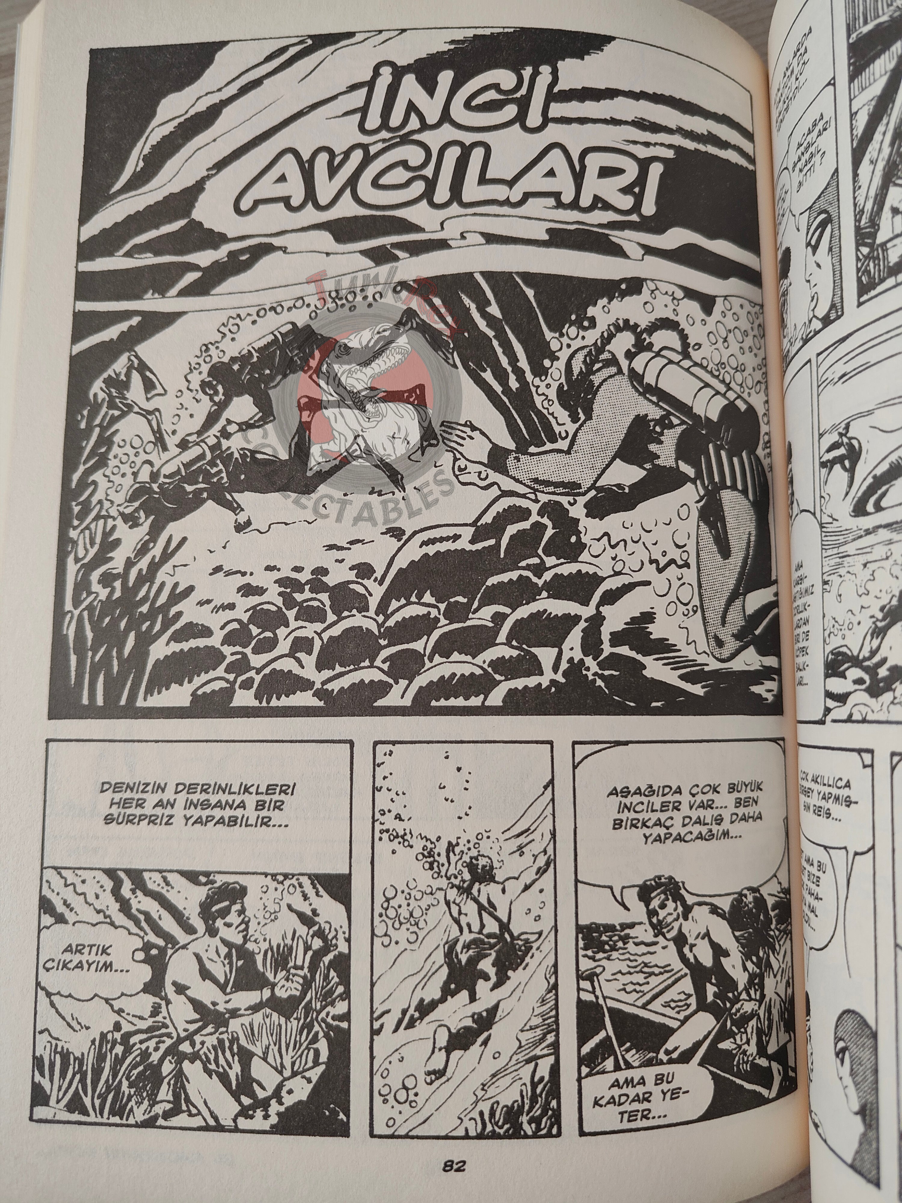The Phantom #2 2011 Secret of the Cave Island Turkish Comic Turkey