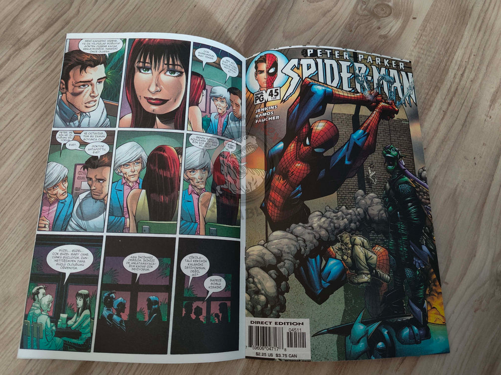Spider-Man #16 2003 Turkish Comic Turkey The Amazing #45 Peter Parker #45