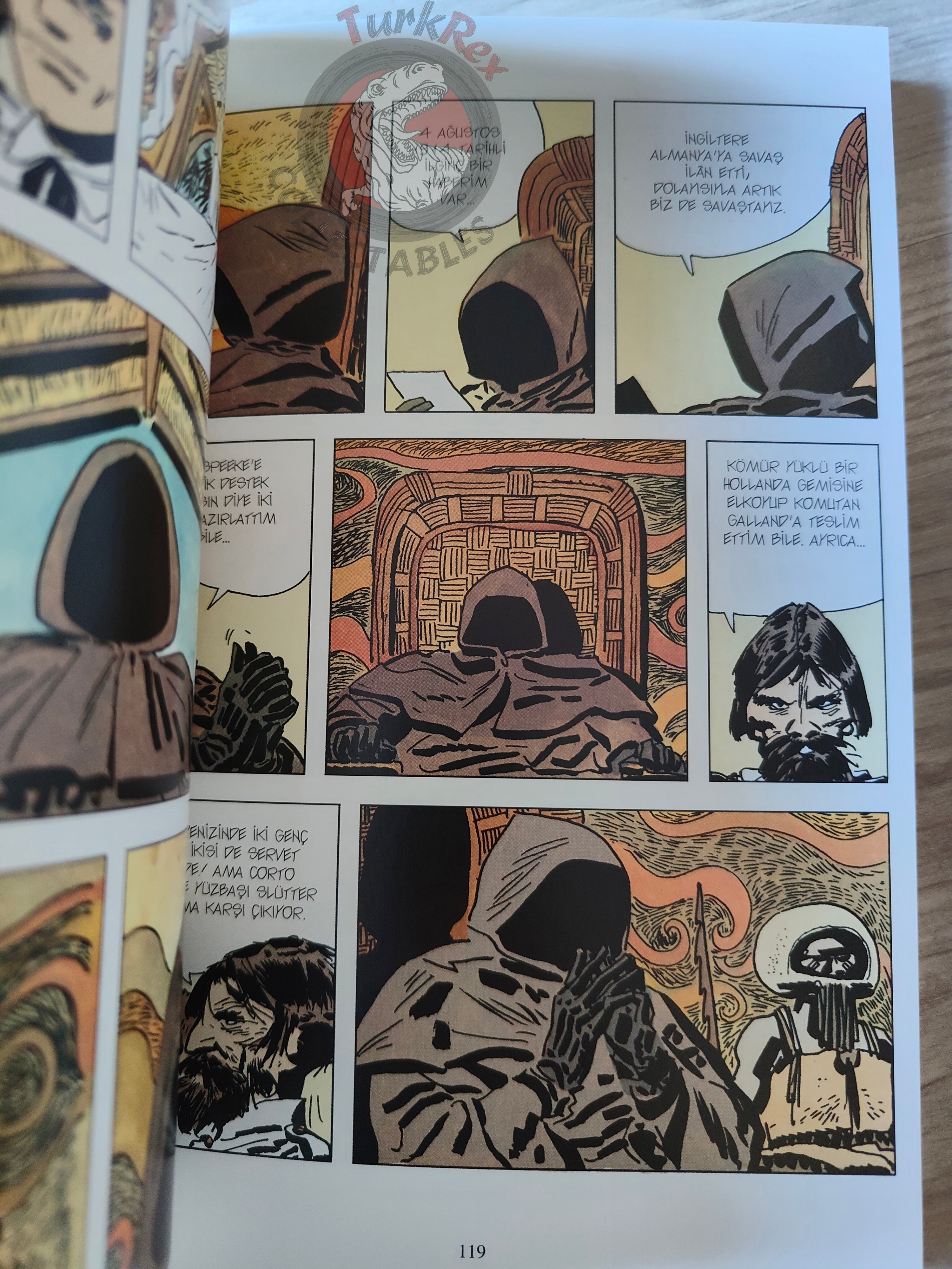 Corto Maltese –  La Ballade de la Mer Salée Turkish Comic Turkey