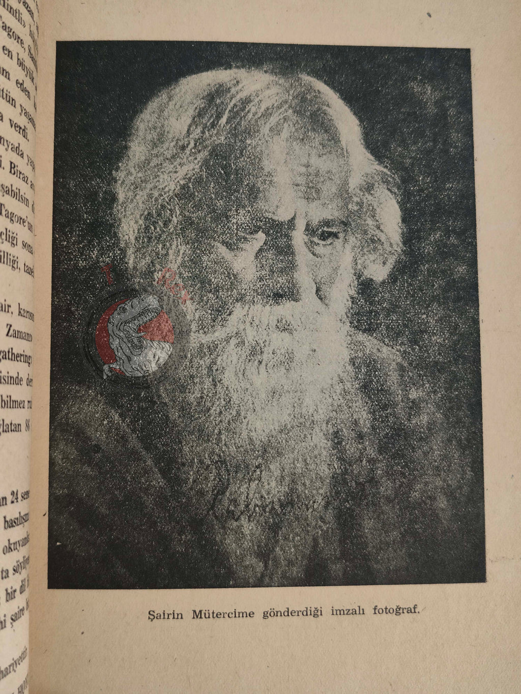 Rabindranath Tagore – Fruit Gathering 1944 Turkish Book Turkey