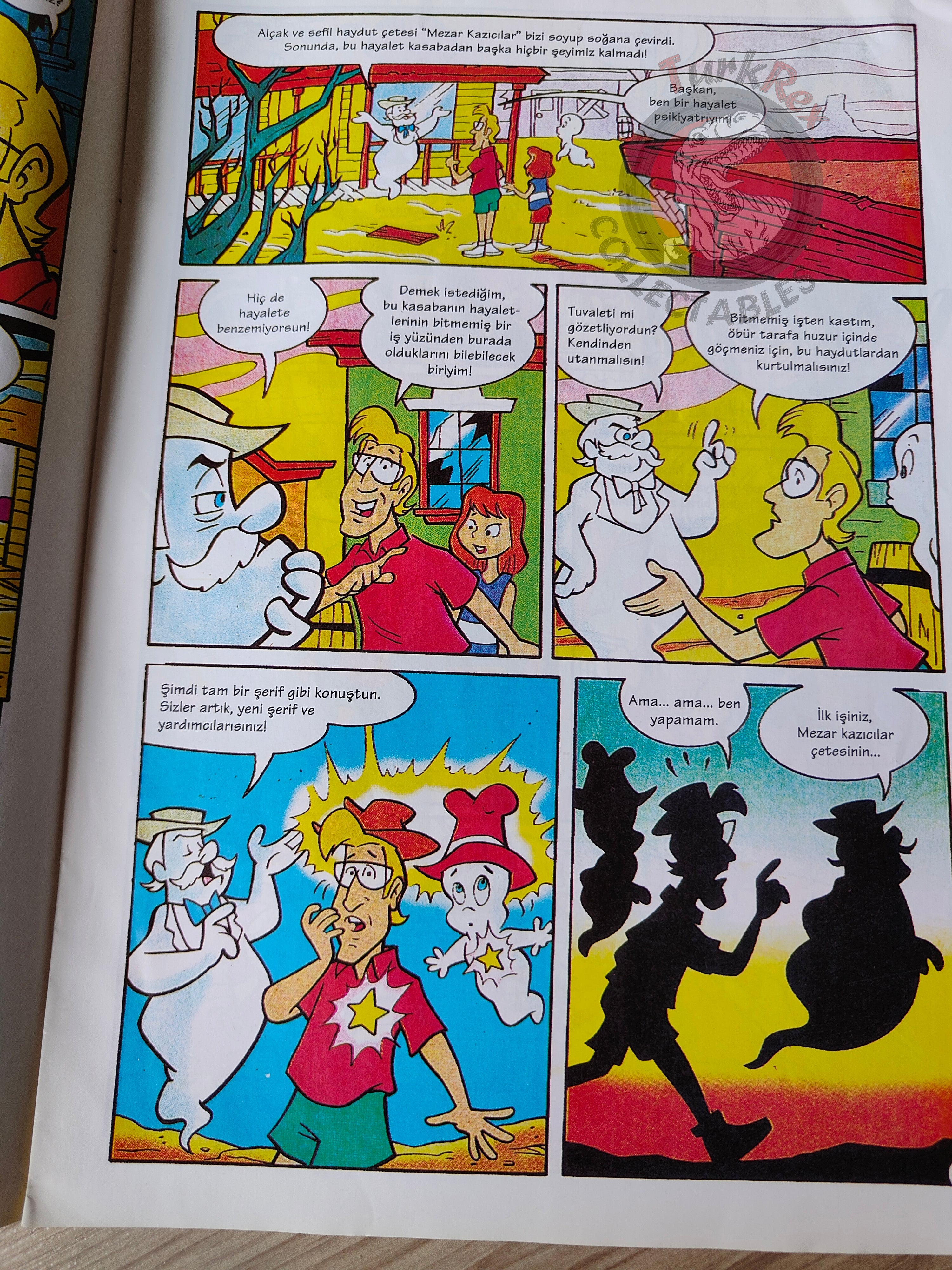 Casper the Friendly Ghost Magazine – Issue #5 2006 Turkish Comic Turkey