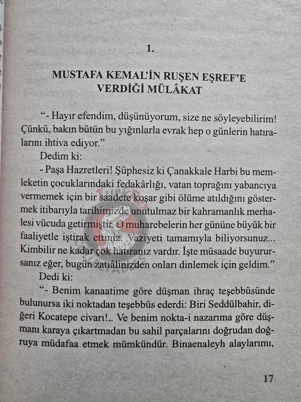 Conversations with Atatürk 2000 Turkish Book Turkey Interviews
