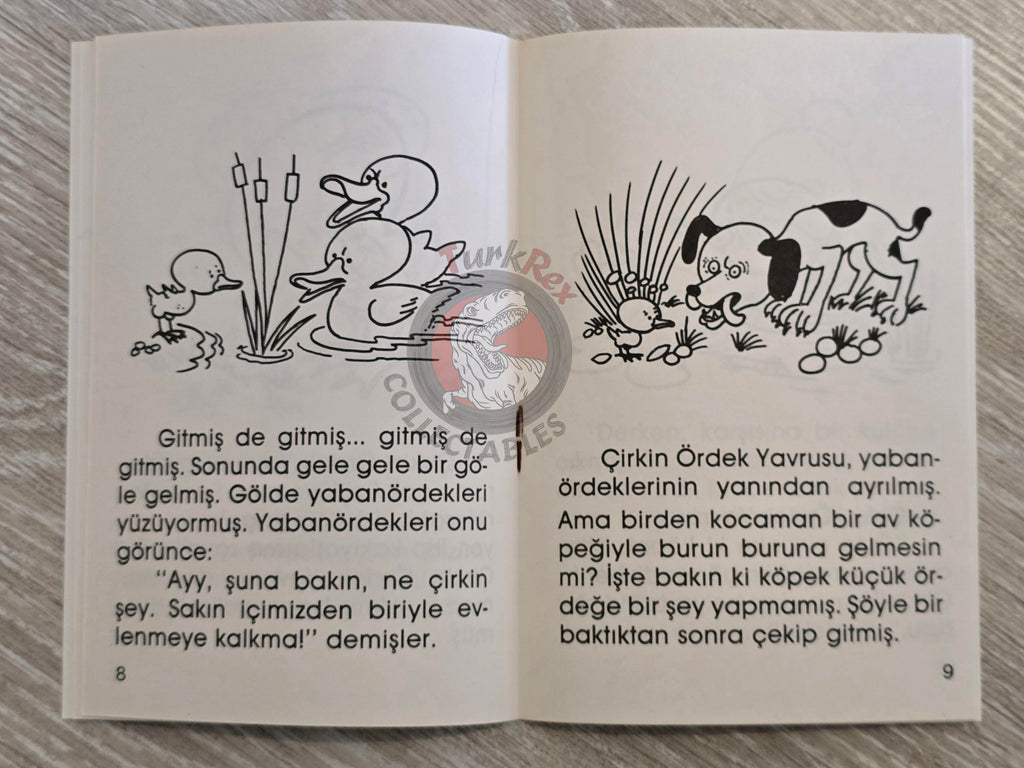 Hans Christian Andersen –  The Ugly Duckling 1994 Turkish Book Turkey Illustrated
