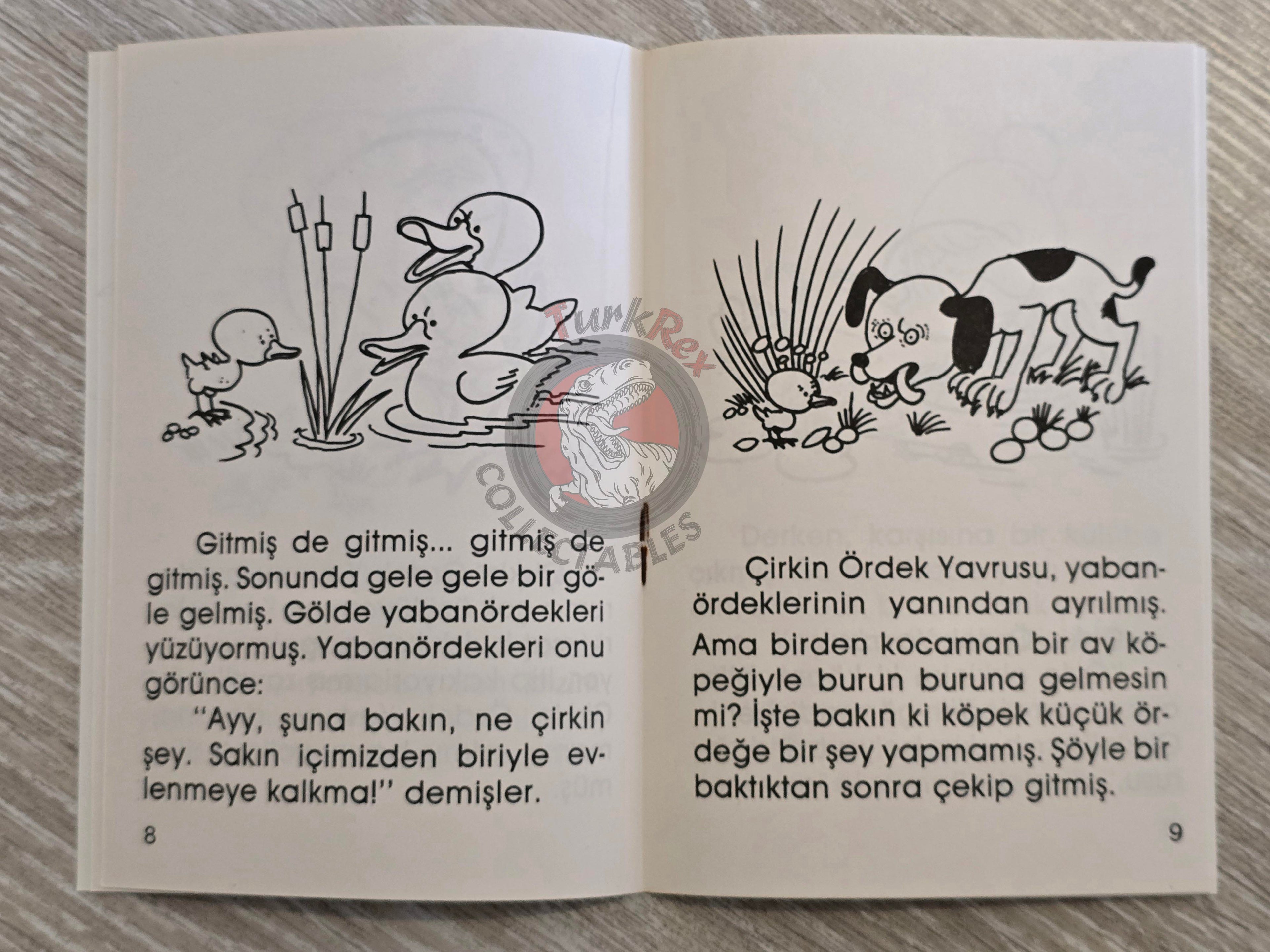 Hans Christian Andersen –  The Ugly Duckling 1994 Turkish Book Turkey Illustrated