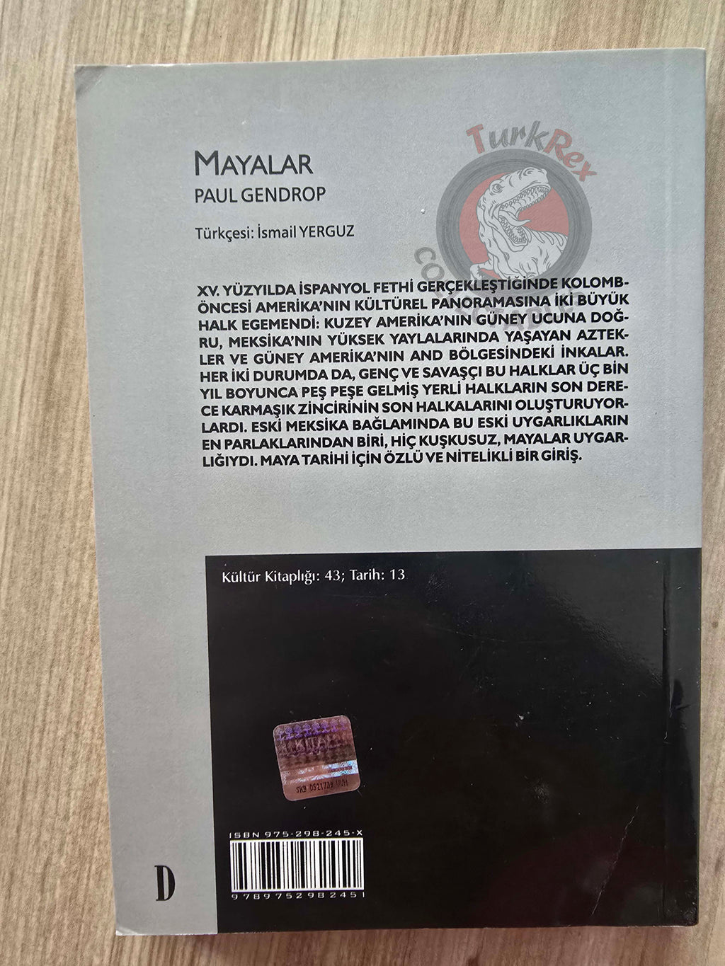 Paul Gendrop – The Mayas 2006 Turkish Book Turkey