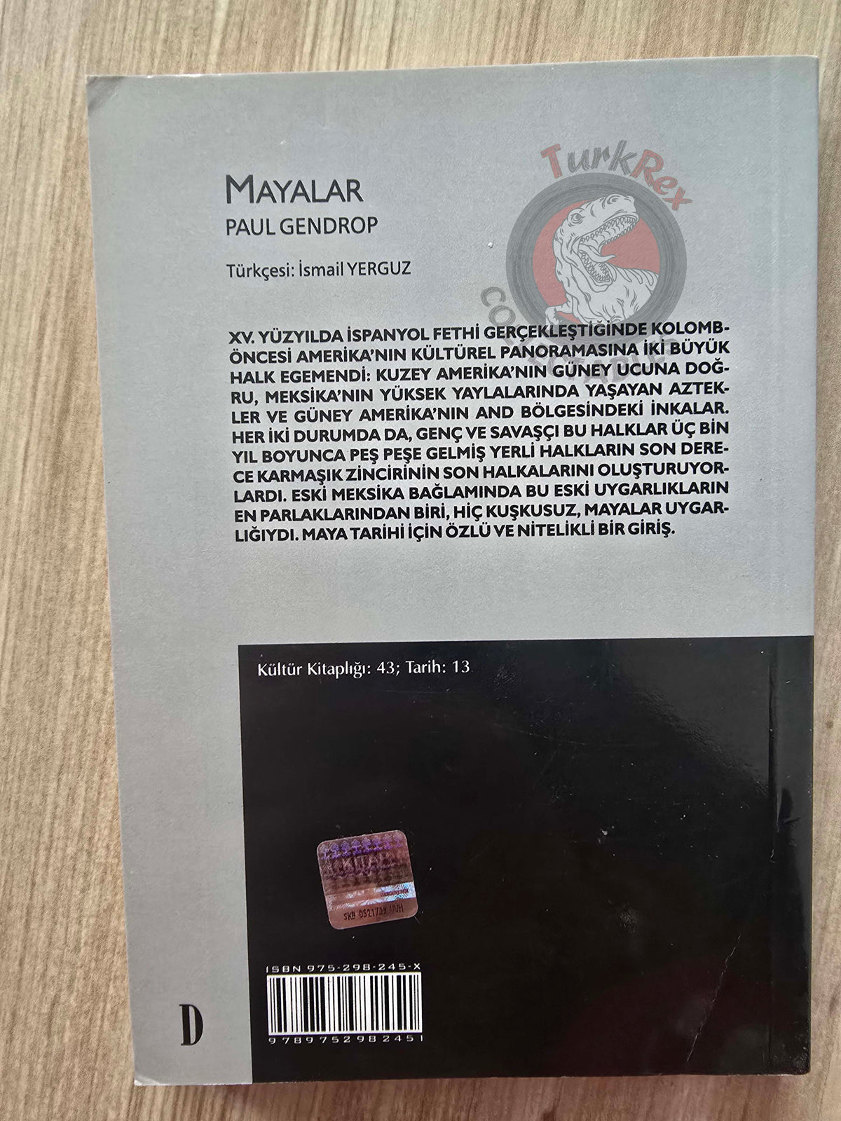 Paul Gendrop – The Mayas 2006 Turkish Book Turkey