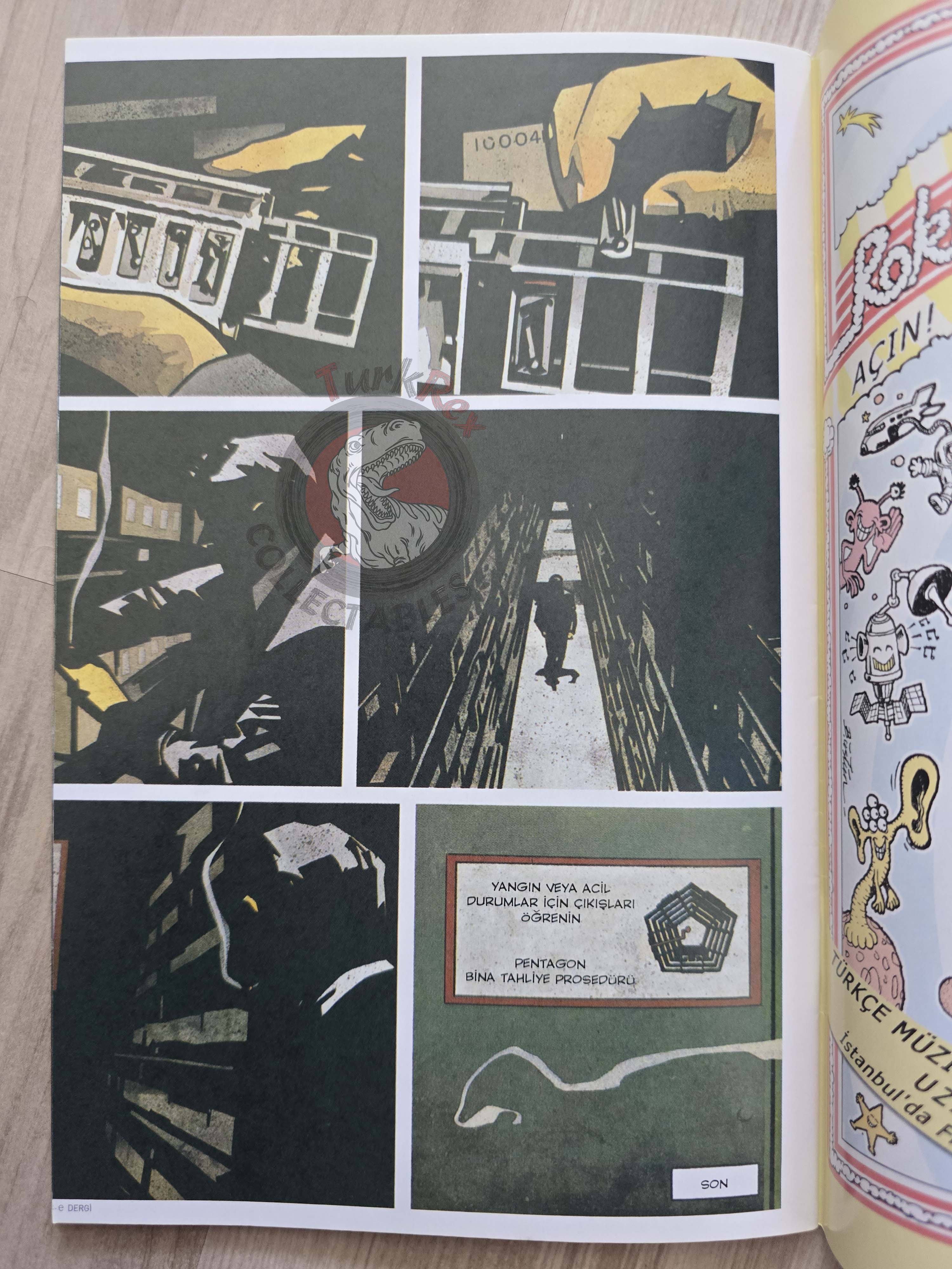 The X-Files #1 Pilot Episode adaptation Turkish Comic Turkey 2007