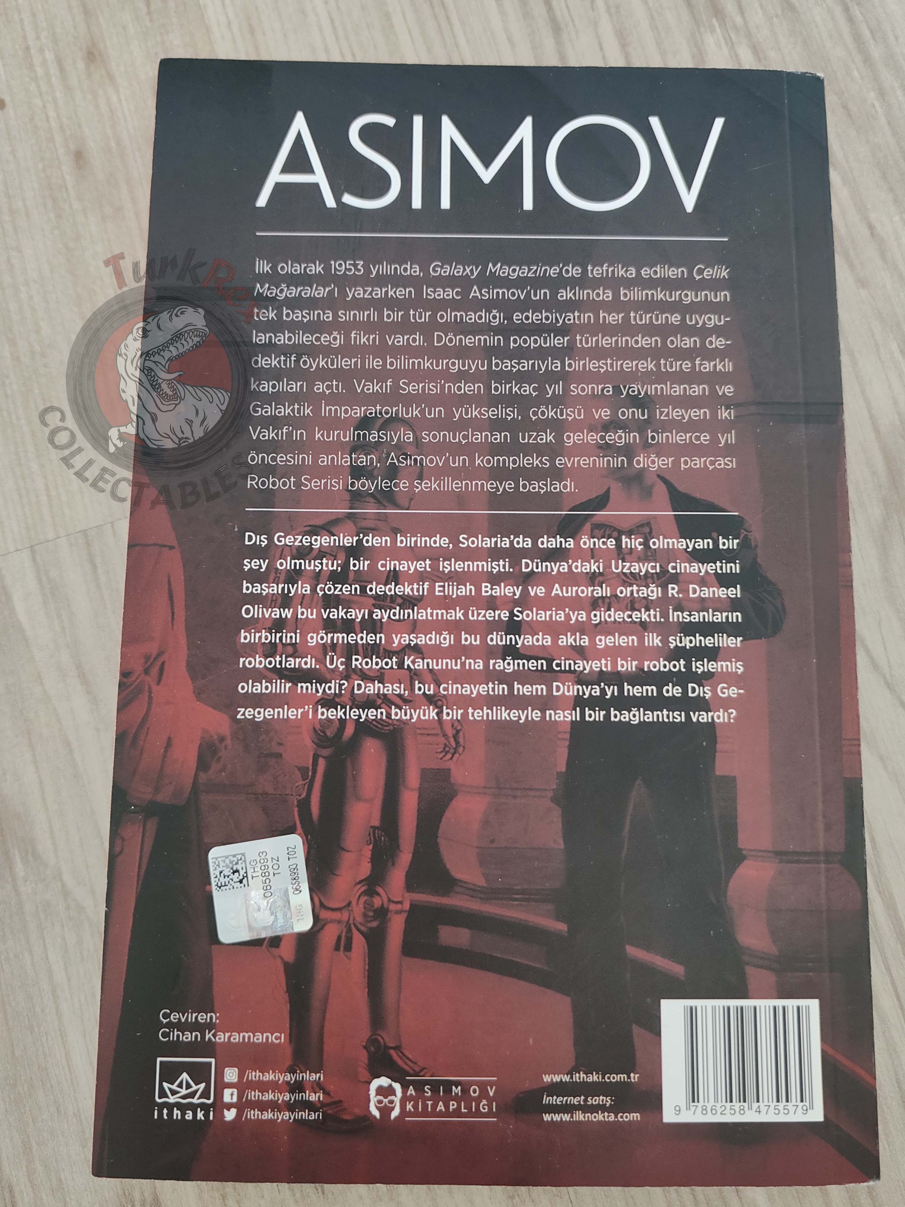 Isaac Asimov – Robot Series - The Naked Sun Turkish Book Turkey