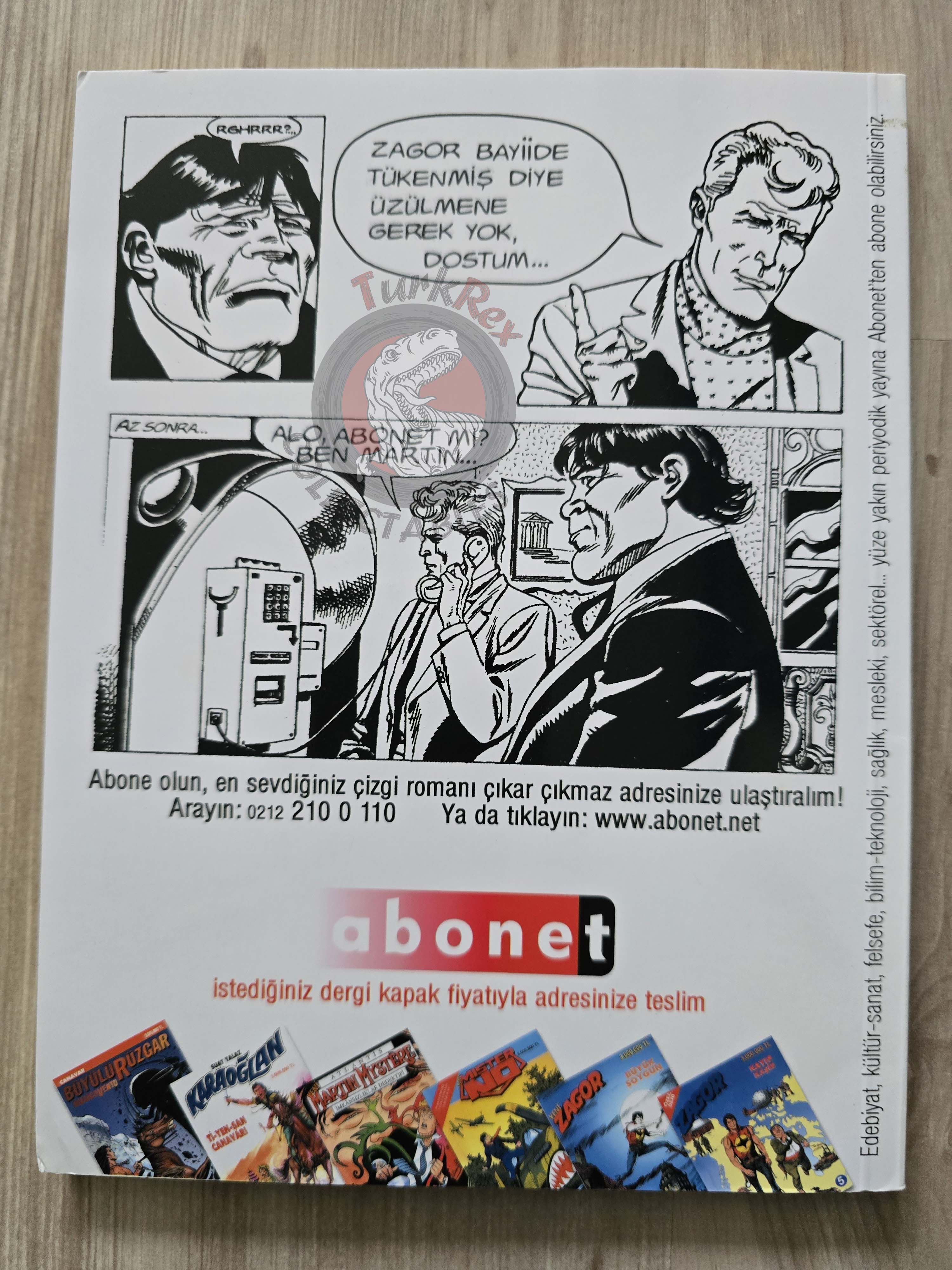 Magico Vento #10 Scheletri 2003 Turkish Comic Turkey Bonelli