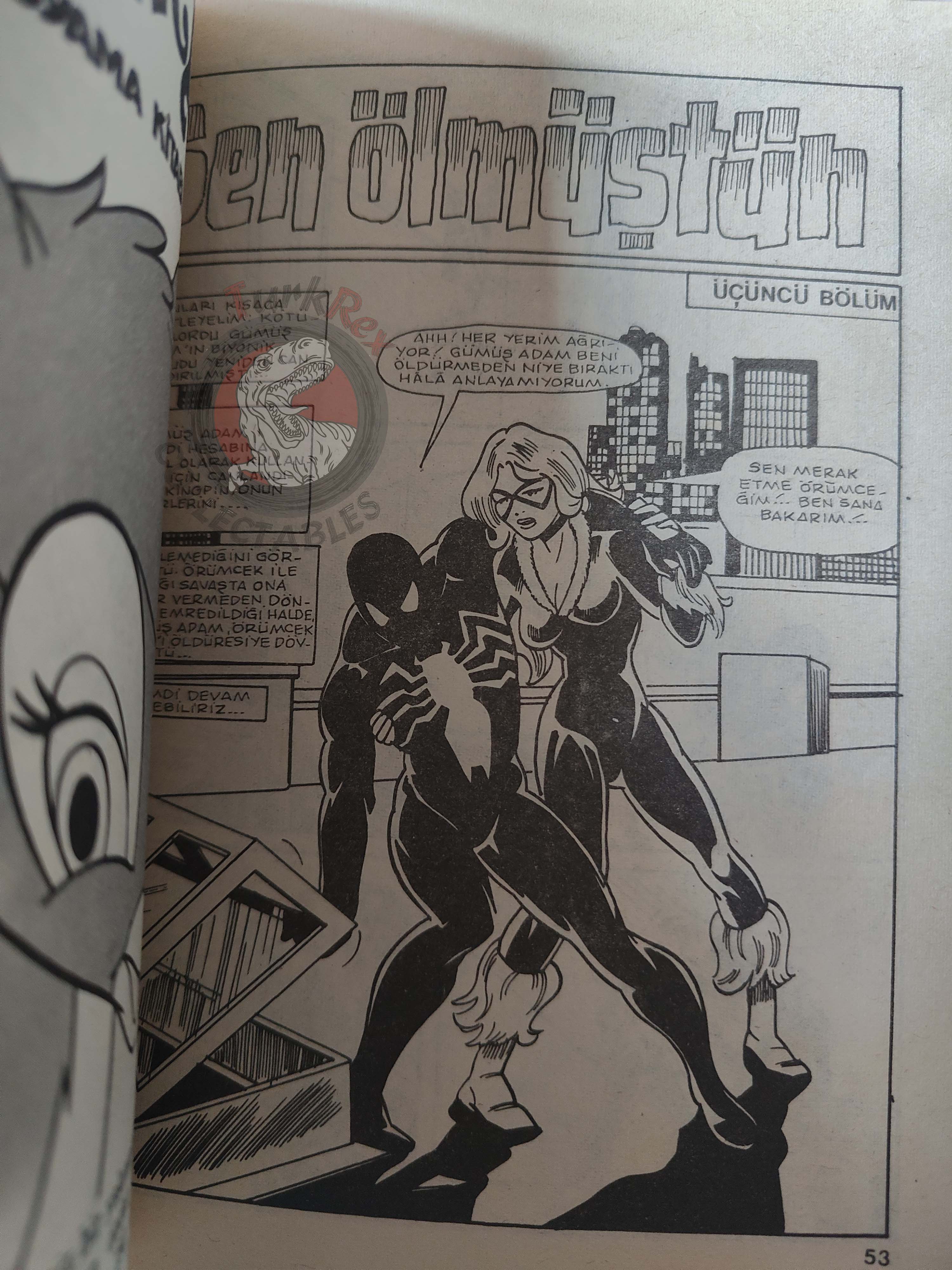 Spider-Man #64 1987 Turkish Comic Turkey Spectacular #93 #94 #95