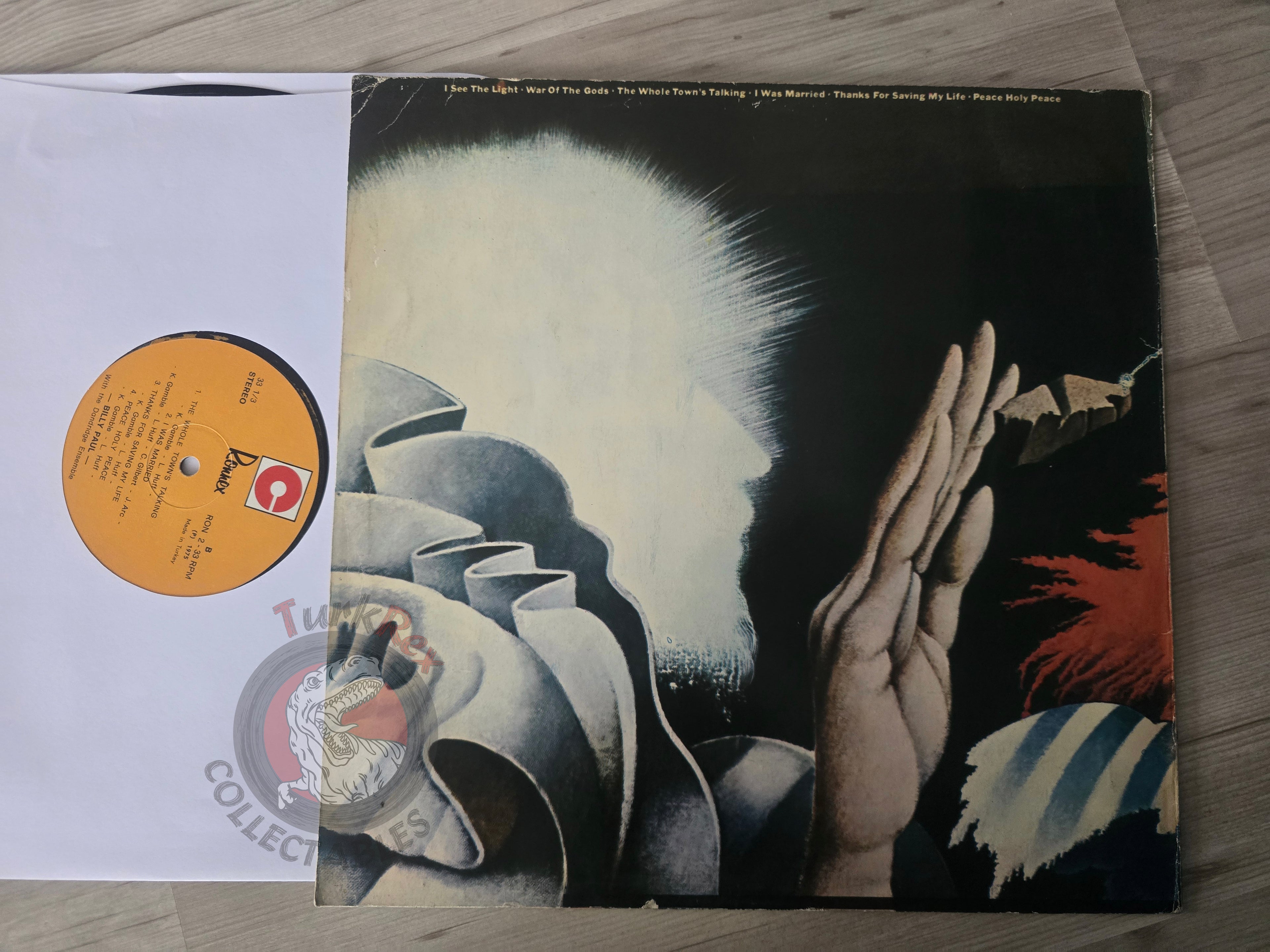 Billy Paul – War Of The Gods Turkish Pressing Vinyl Turkey Edition
