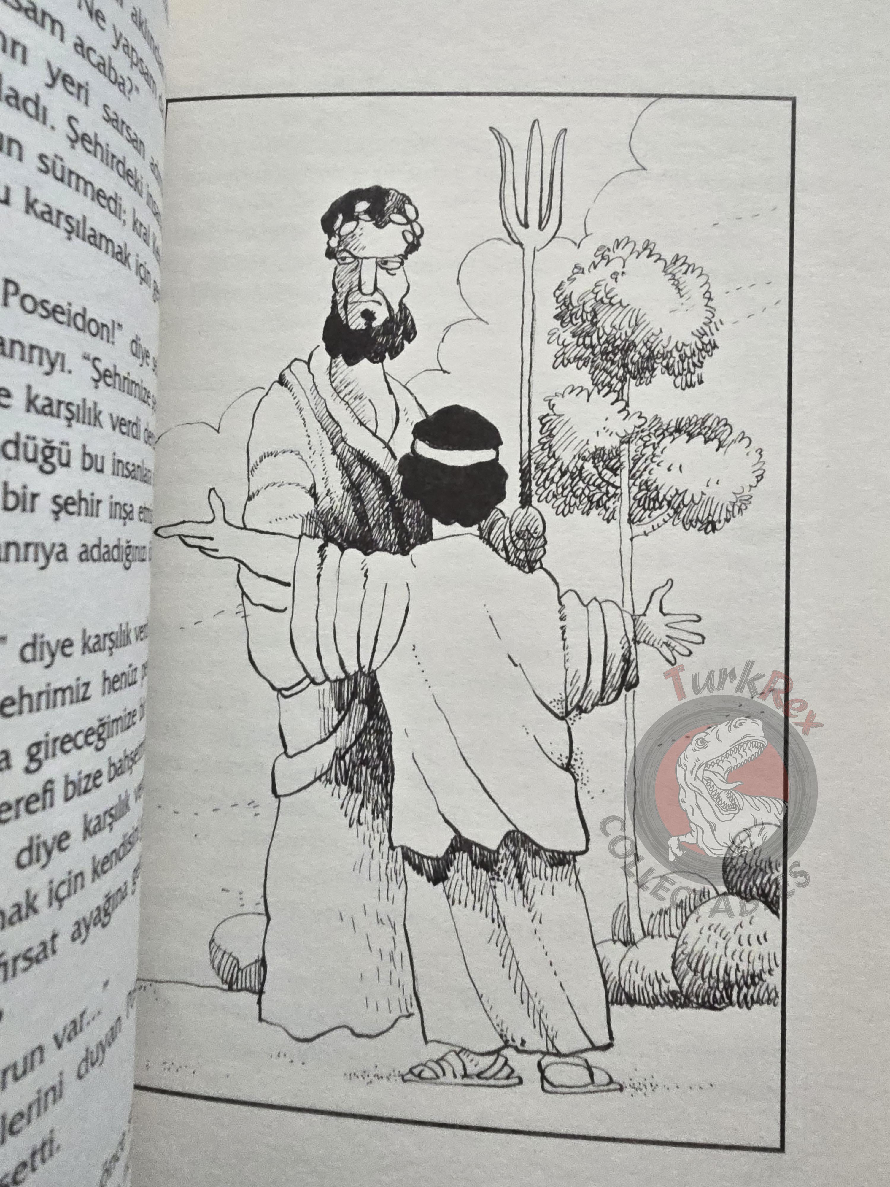 Poseidon – Robert Krugmann 2003 Turkish Book Turkey Illustrated by Turkish Artist