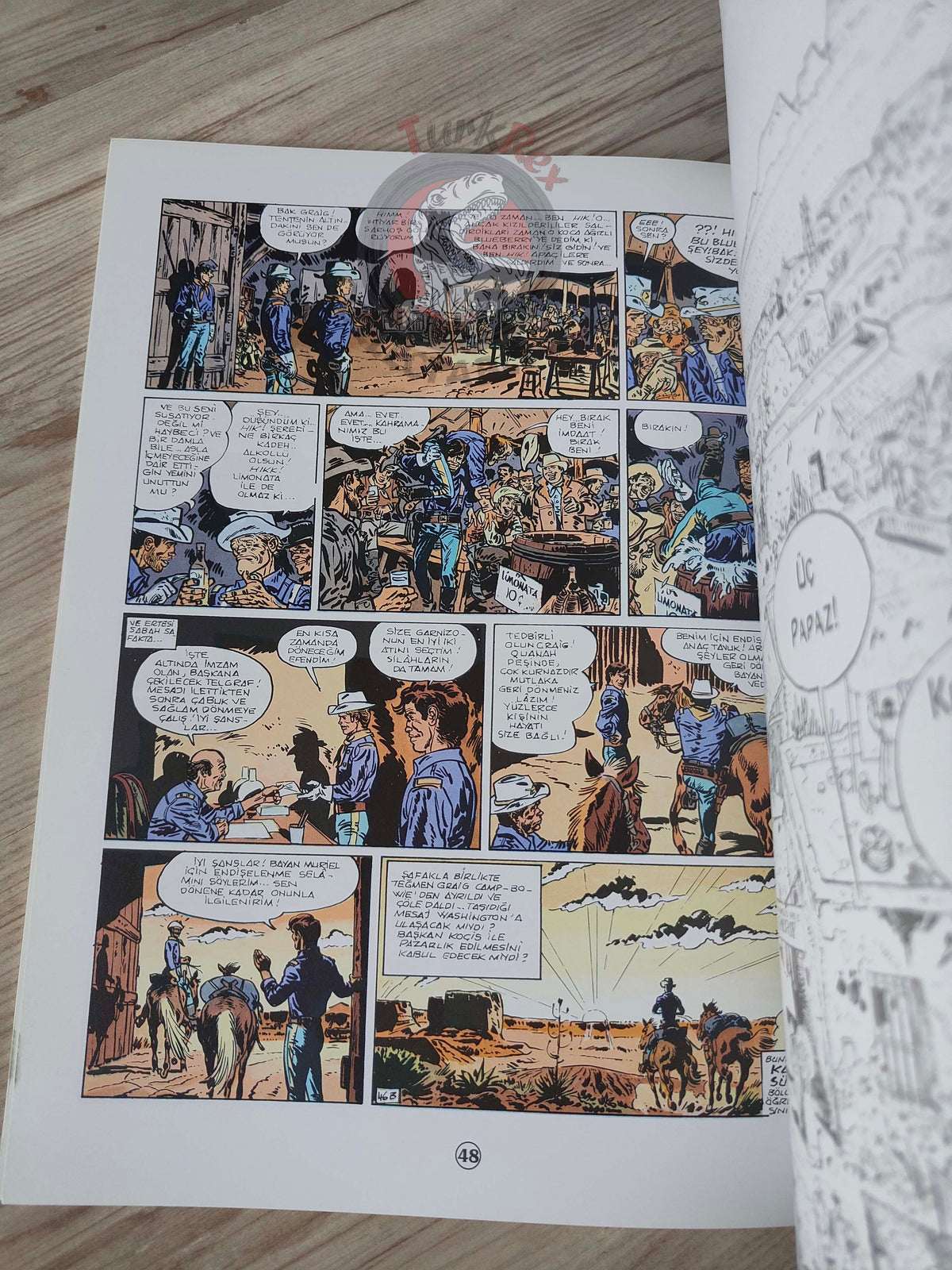 Blueberry #3 – Lone Eagle 2003 1st Edition Turkish Comic Turkey