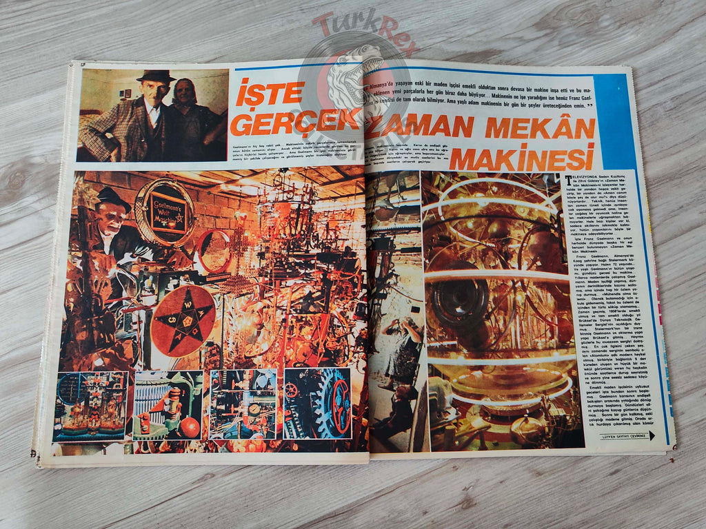 Ses 1981 Ornella Muti Turkish Mag Turkey Abba poster Eurovision James Brolin Franz Gsellmann