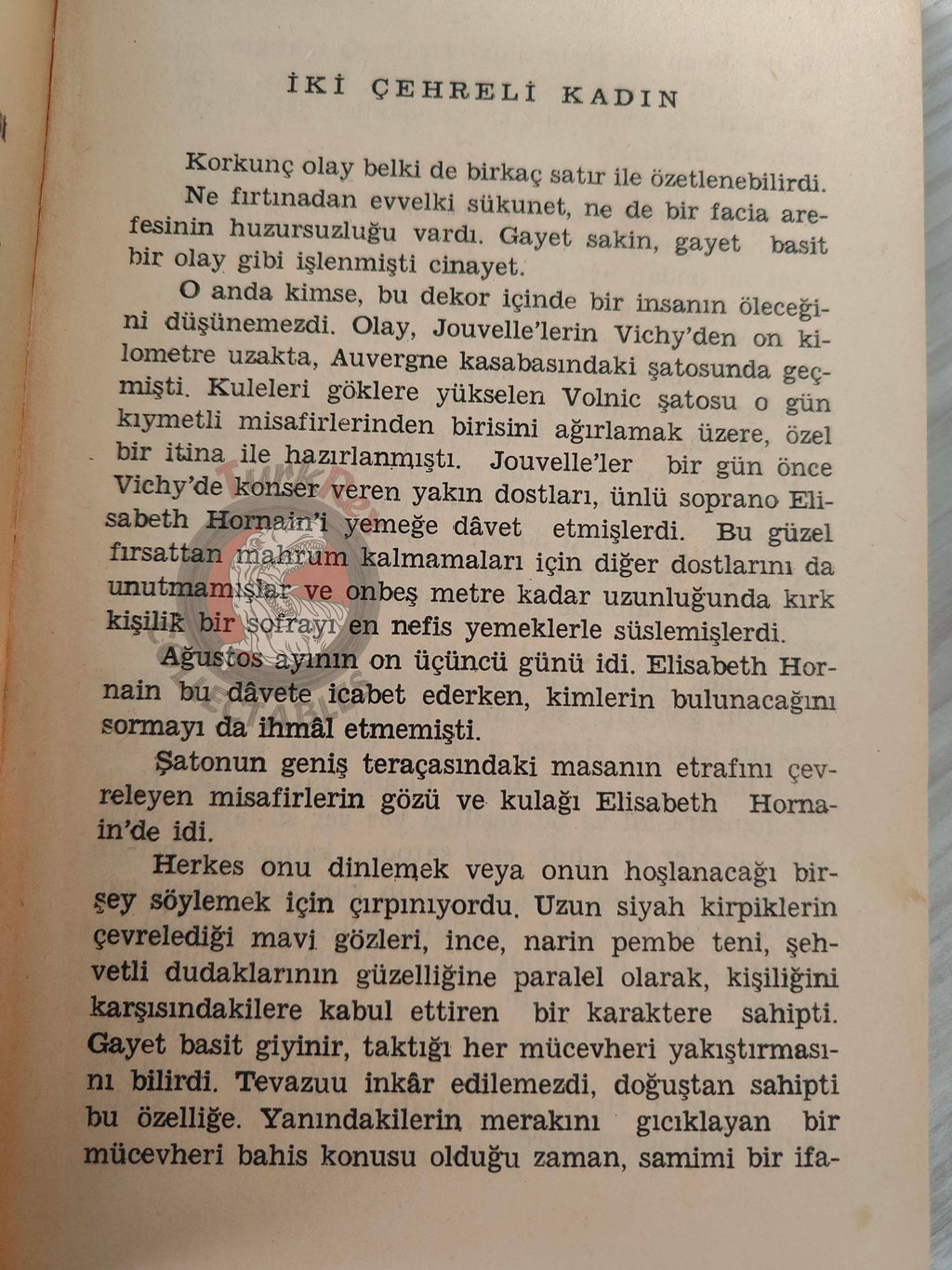 Arsène Lupin #3 La Femme aux deux sourires 1972 Turkish Book Turkey Maurice Leblanc