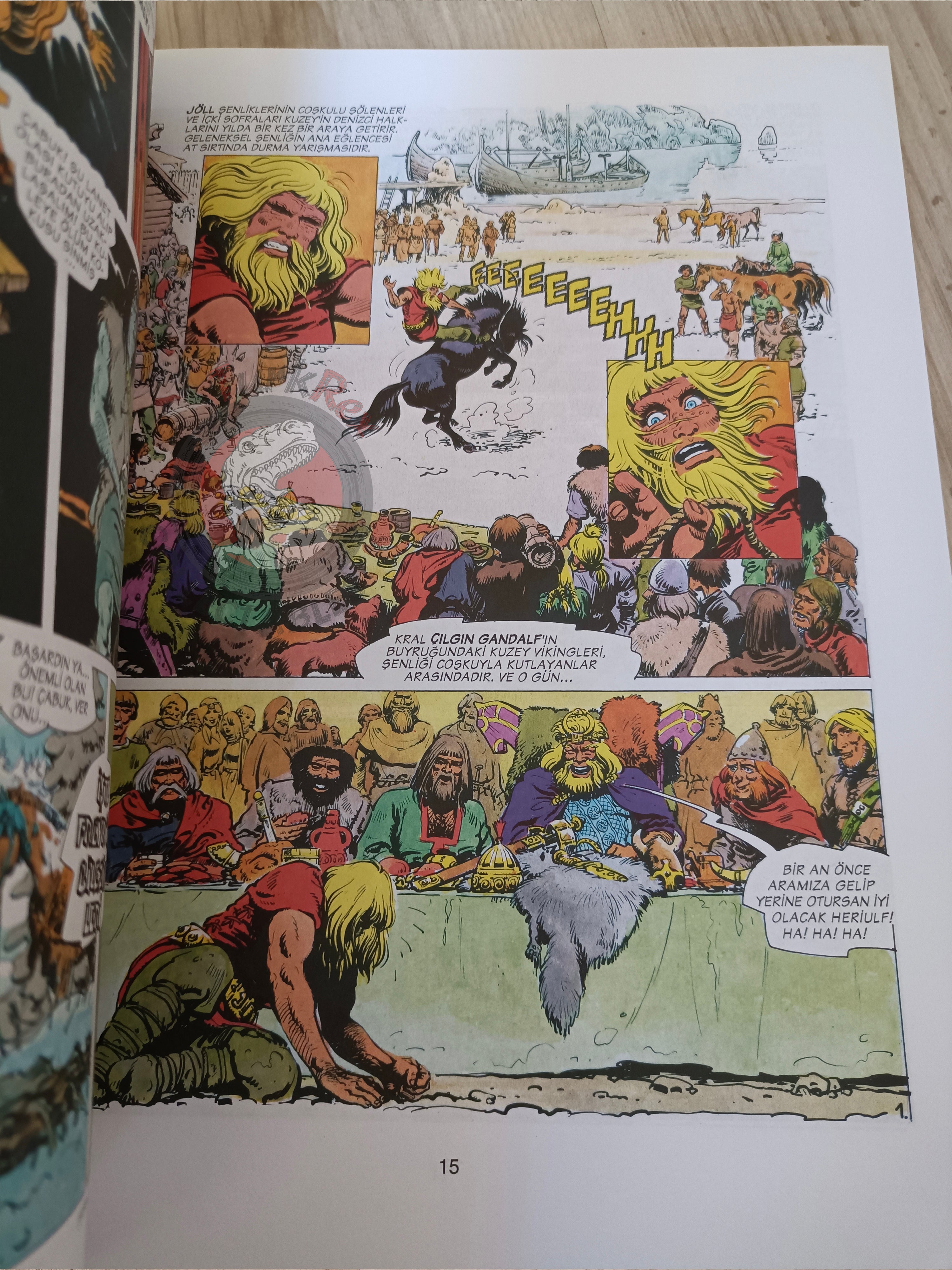 Thorgal #1 La Magicienne trahie 2001 Turkish Comic Turkey