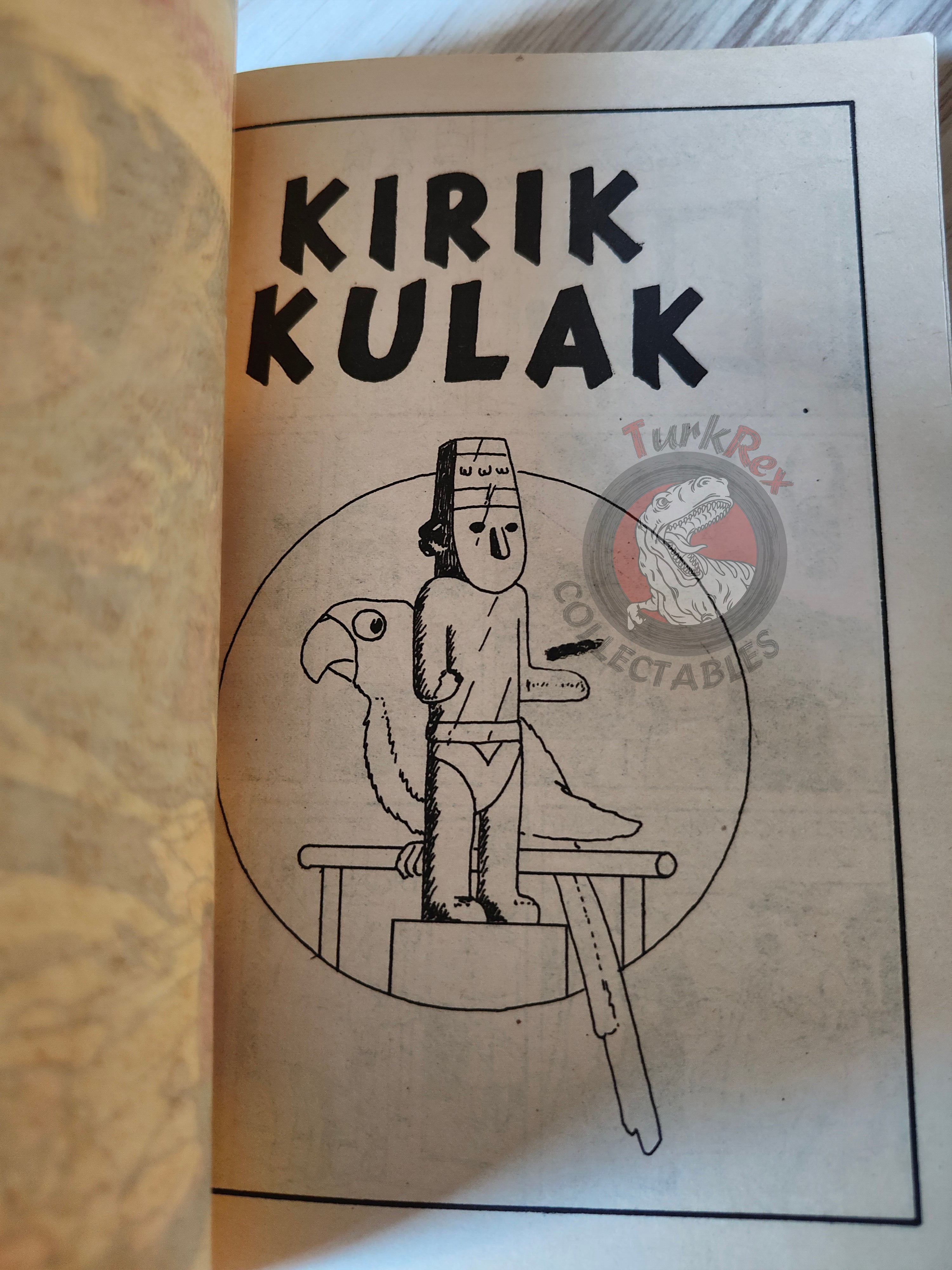 Tintin –  The Broken Ear mid 1980s Turkish Edition Comic Turkey 1